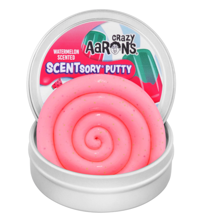 Crazy Aaron's 2.75" SCENTsory Putty - Watermelon Popsicle