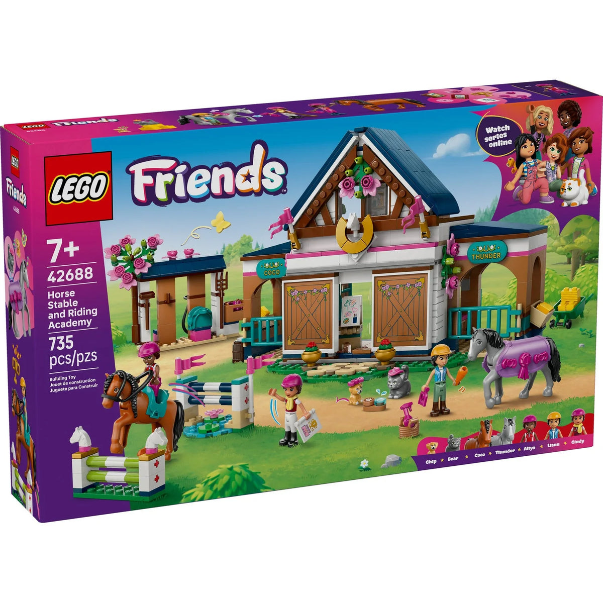 LEGO® Friends Horse Stable and Riding Academy (42688)
