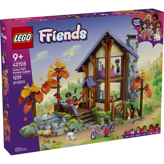 LEGO® Friends Cozy Fall Forest Cabin (42705)