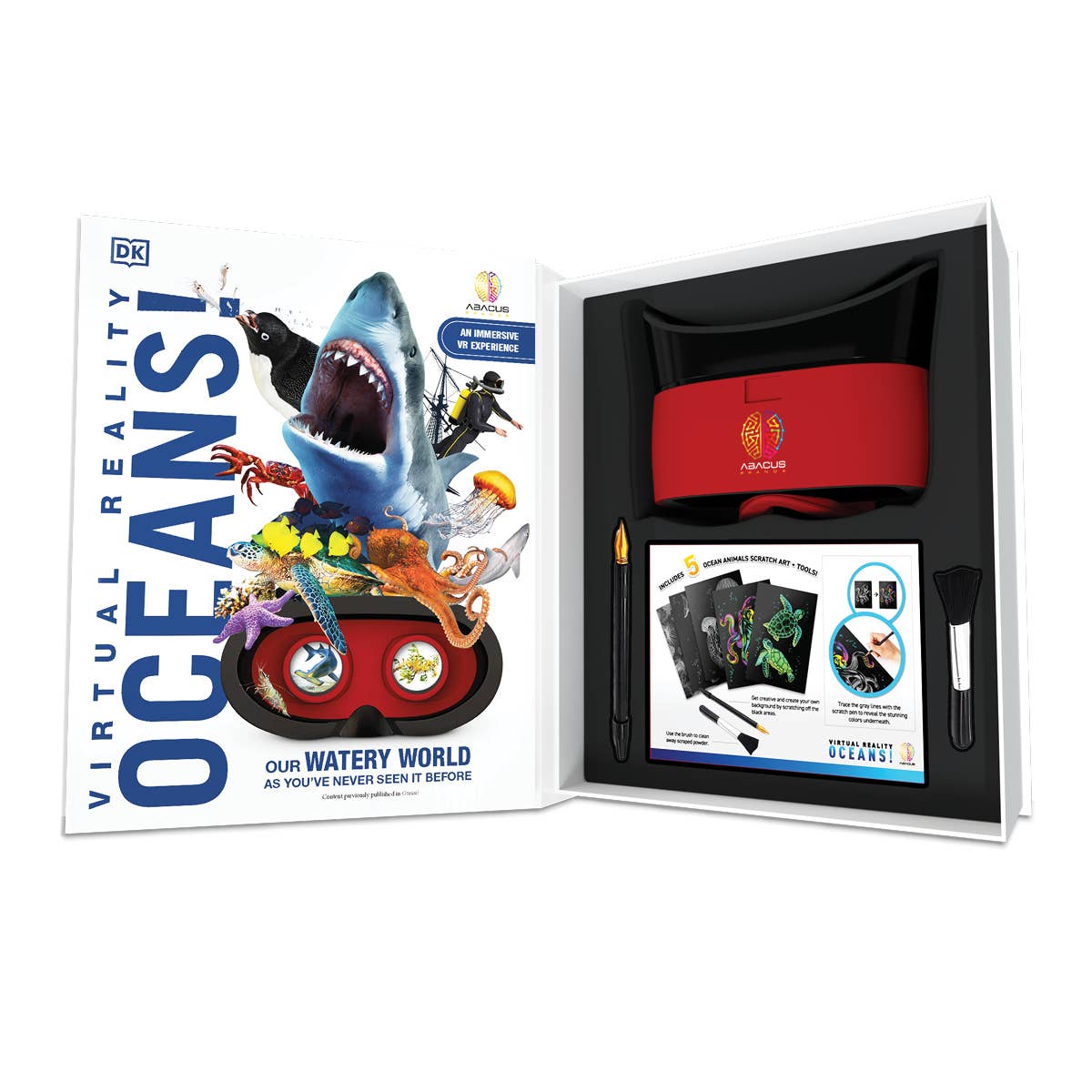 Virtual Reality Discovery Gift Set with DK Book - Oceans!