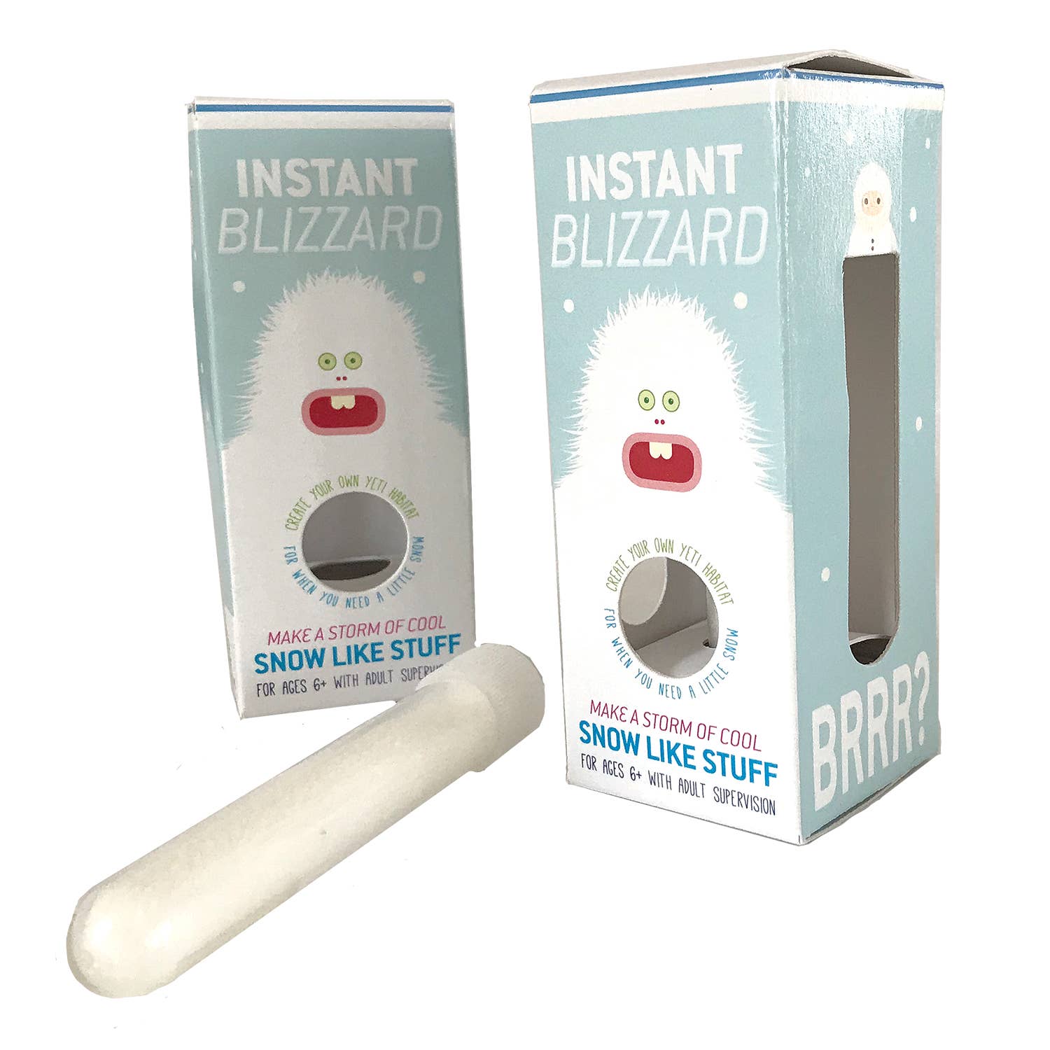 Instant Blizzard:
instant snow kit Holiday activity