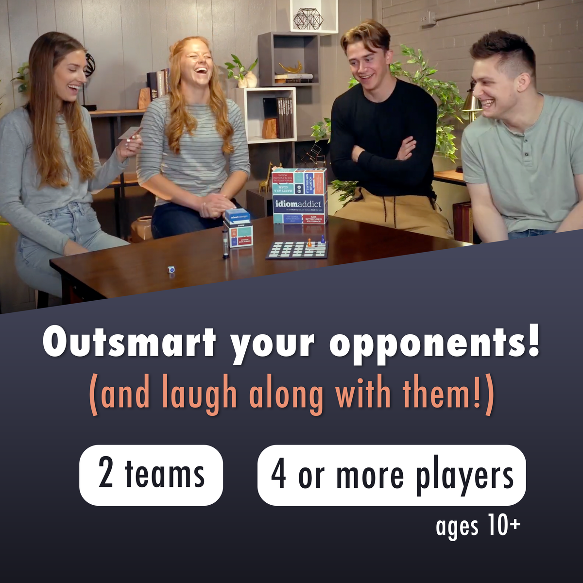 Idiom Addict - Reading Riddle Solving Party Game