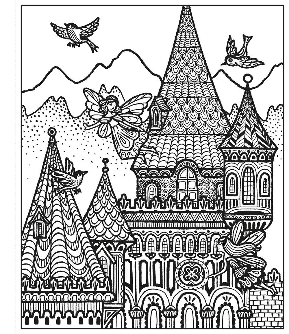 Fairy Palaces Magic Painting Book : Usborne