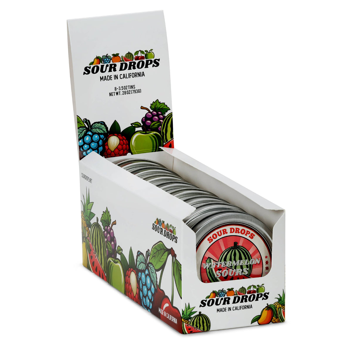 Sour Drops Tins