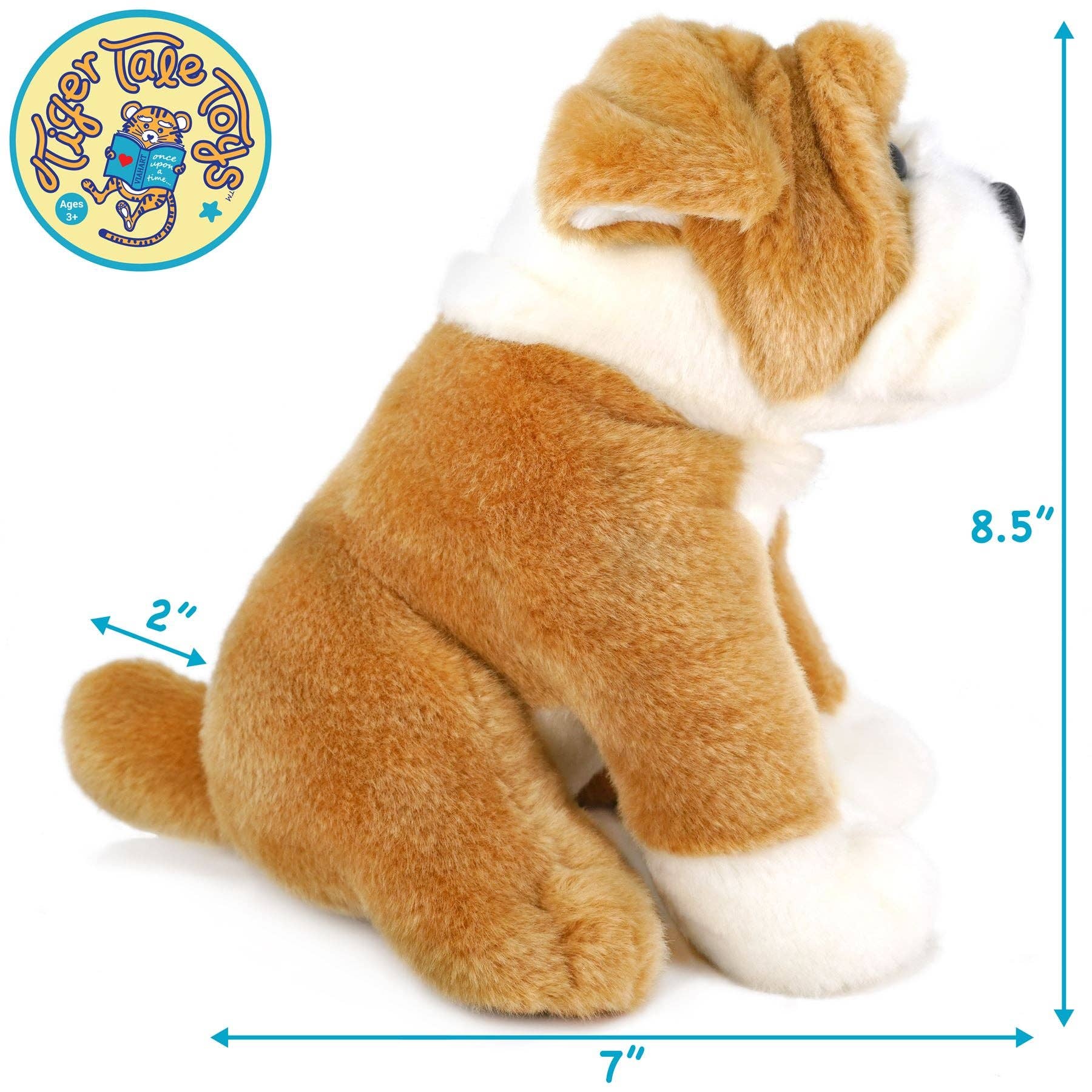 Egan the English Bulldog | 9 Inch Stuffed Animal Plush | By