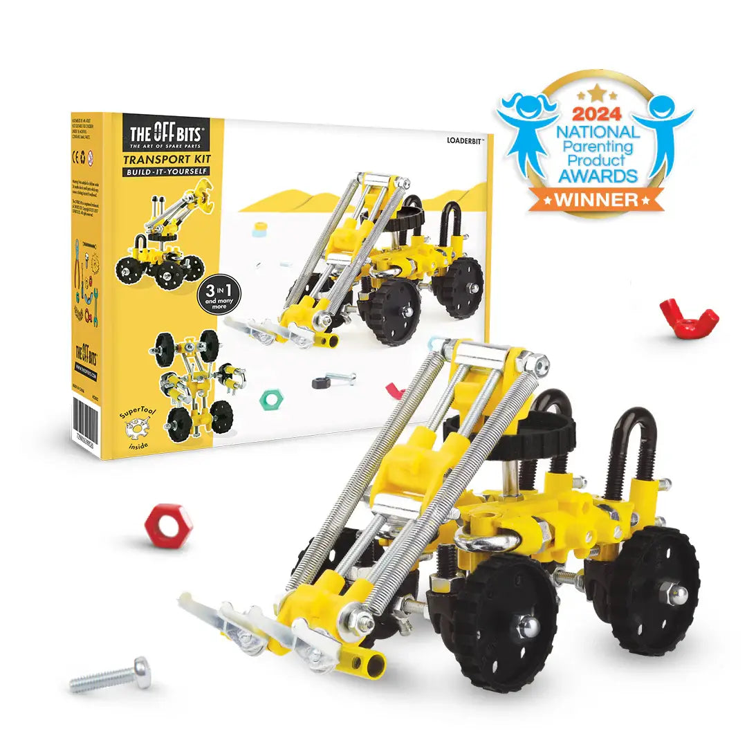 LoaderBit - Vehicle Kit: Building Toy Tractor Kit for 8+