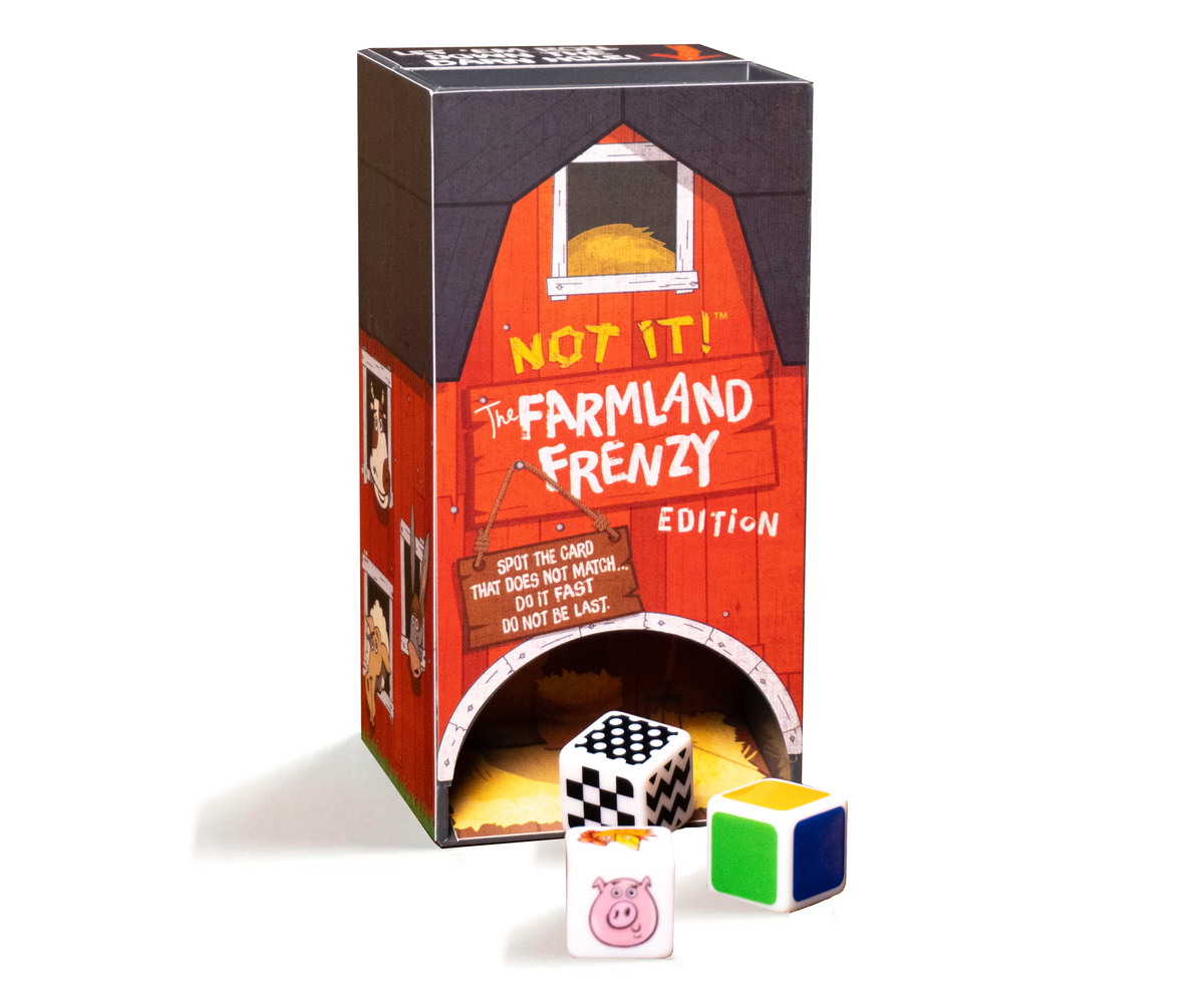 Not It! Farmland Frenzy - Pigs, Cows, Horses, & Chickens
