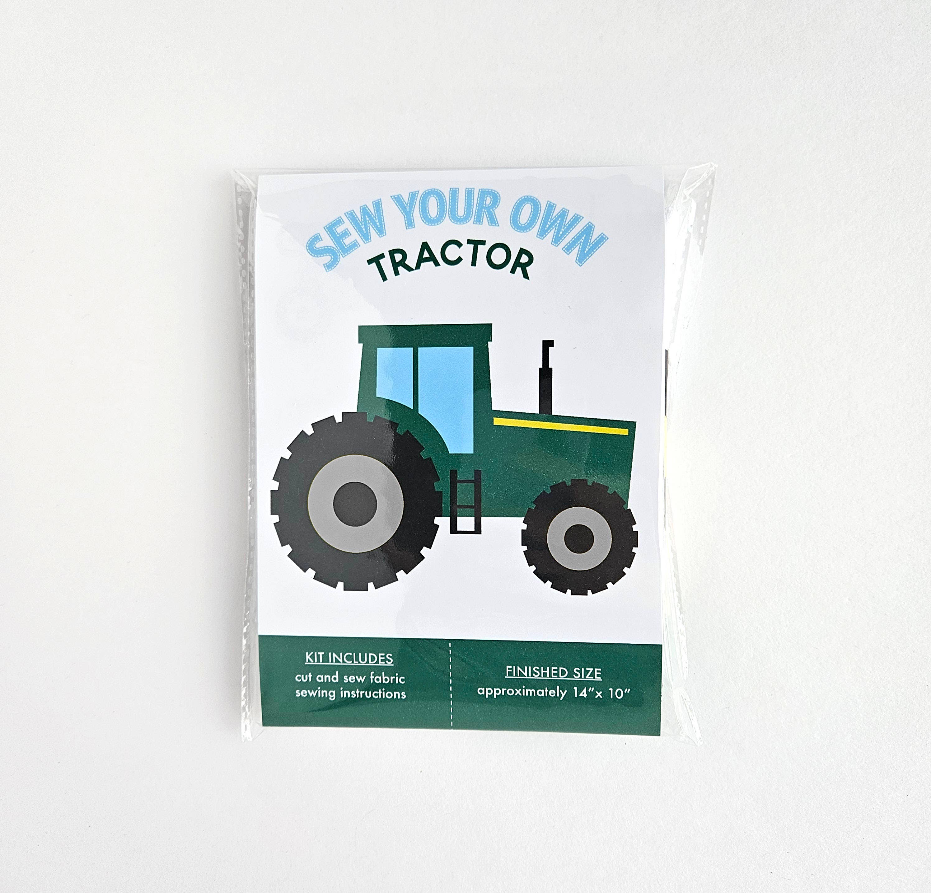 DIY Farm Tractor Sewing Kit