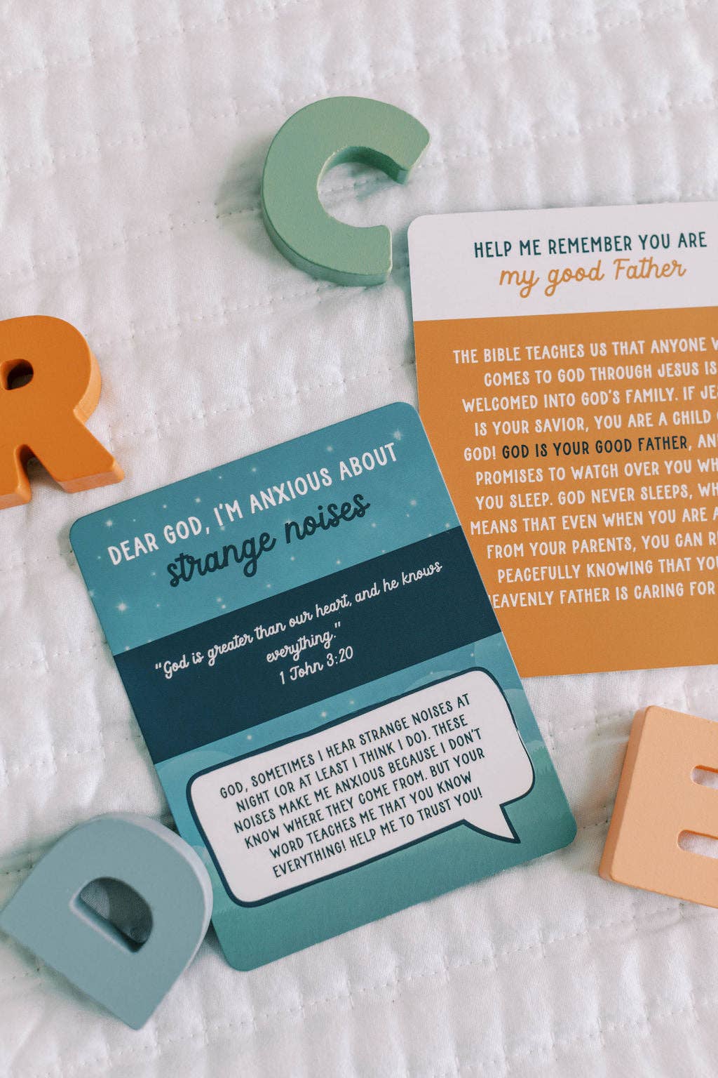 Bedtime Prayers for Anxious Hearts