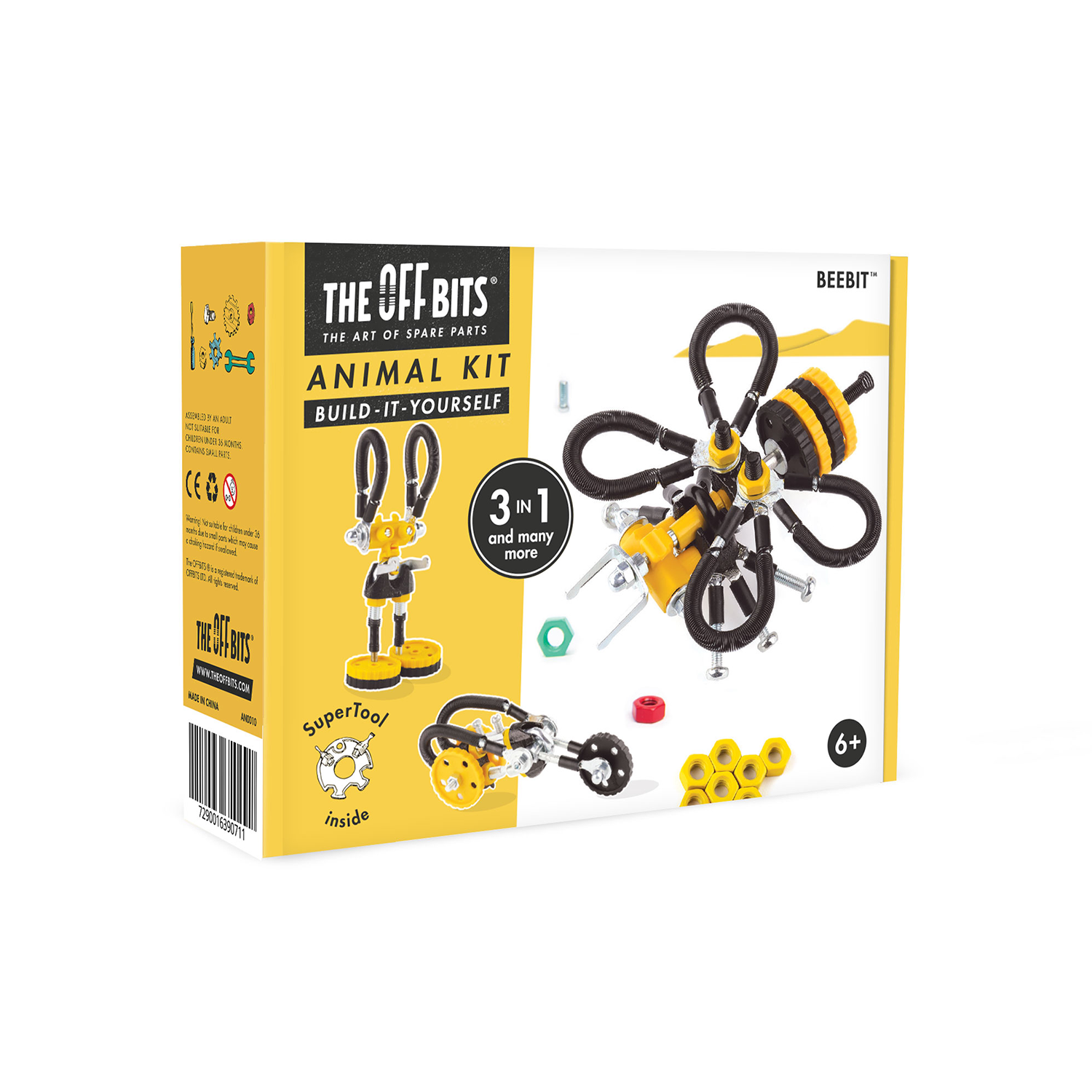 BeeBit - Animal Kit - Construction DIY toy, Insects Toy 6+
