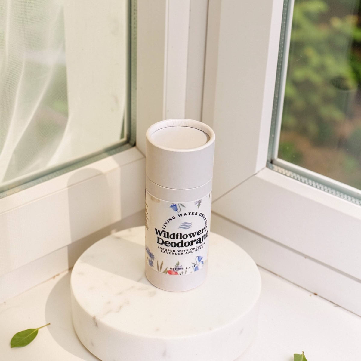 Wildflower Deodorant in Eco-Friendly Tube