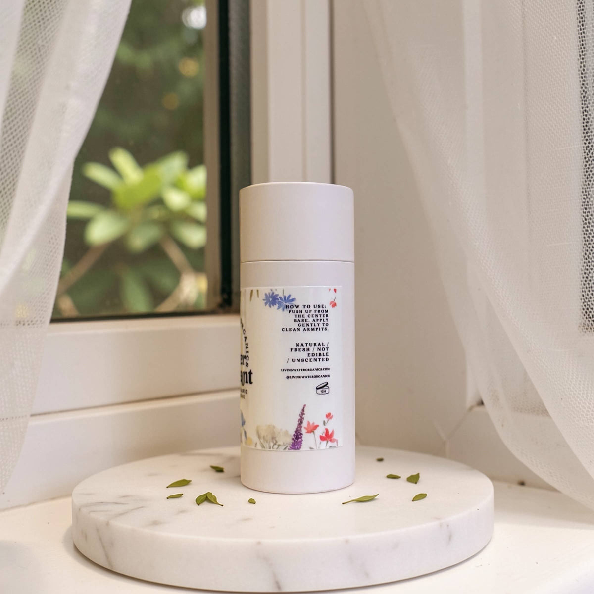 Wildflower Deodorant in Eco-Friendly Tube