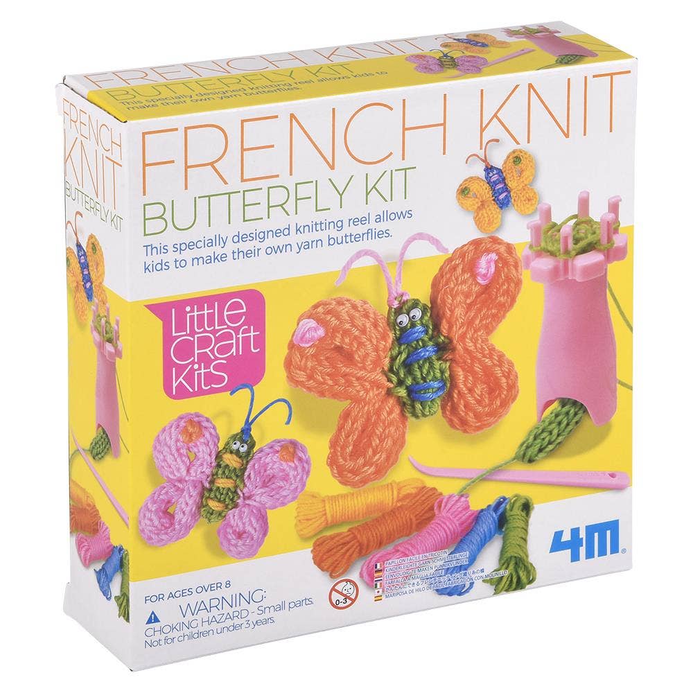 Little Craft/French Knit Butterfly Kit