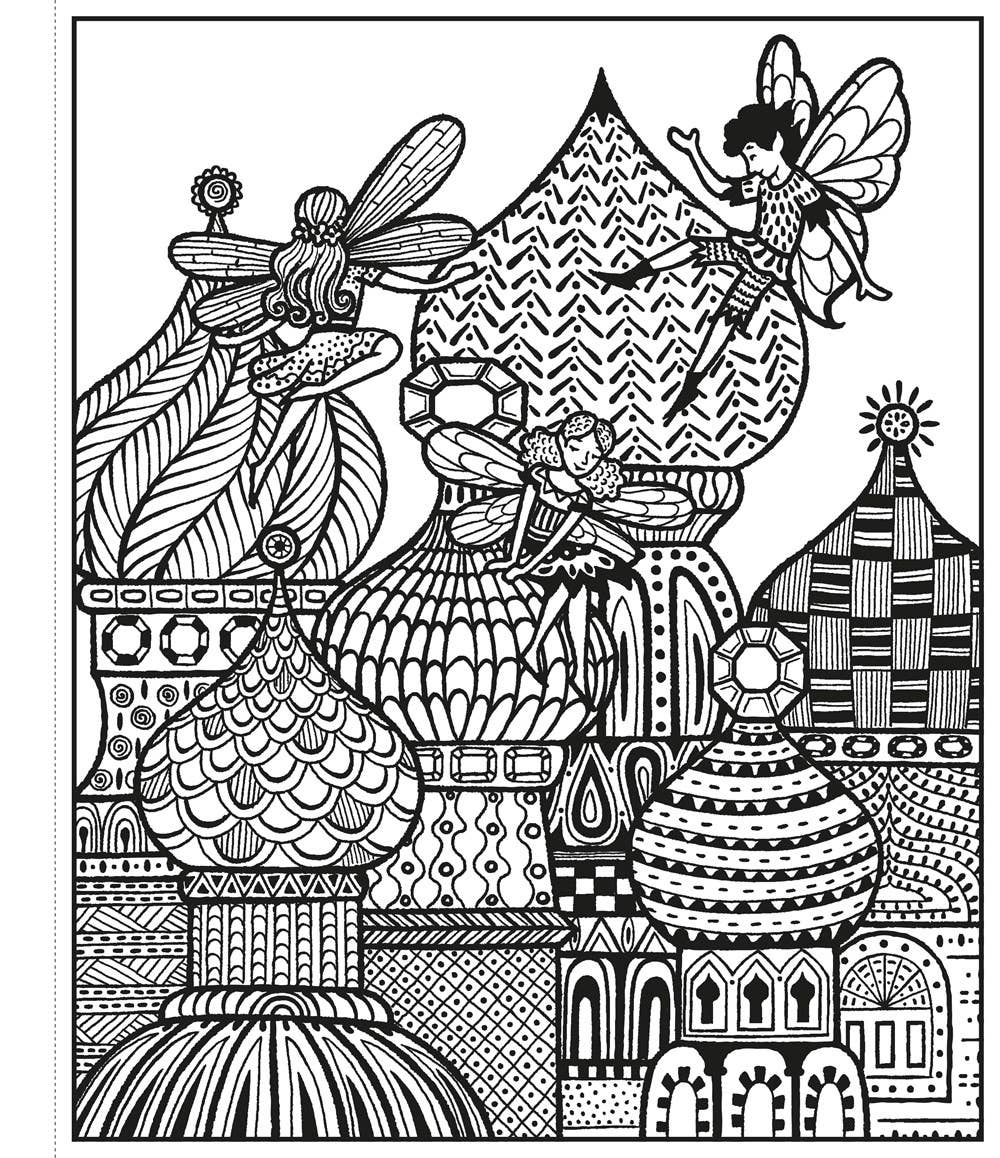 Fairy Palaces Magic Painting Book : Usborne
