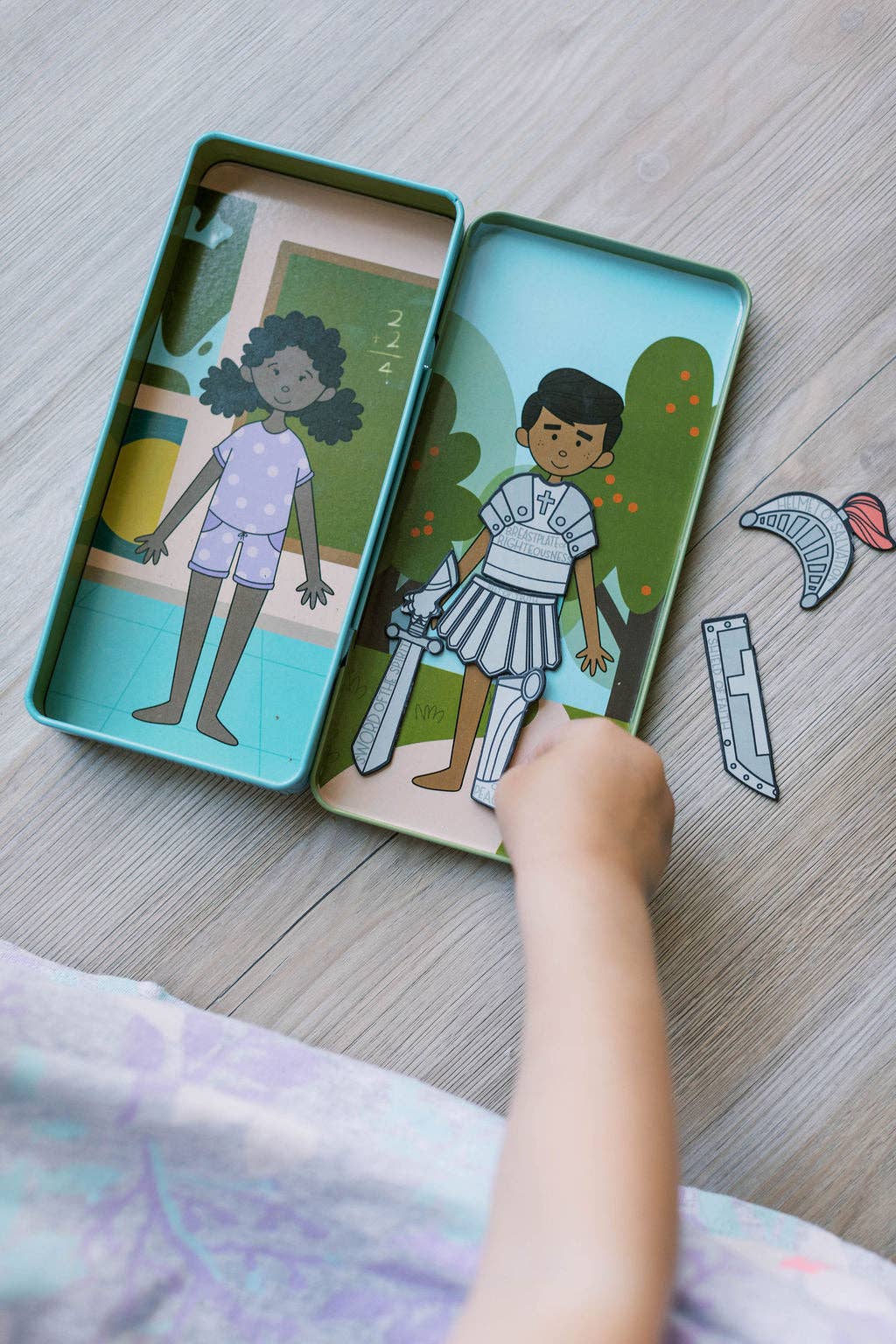 Armor of God Dress-Me Magnetic Tin