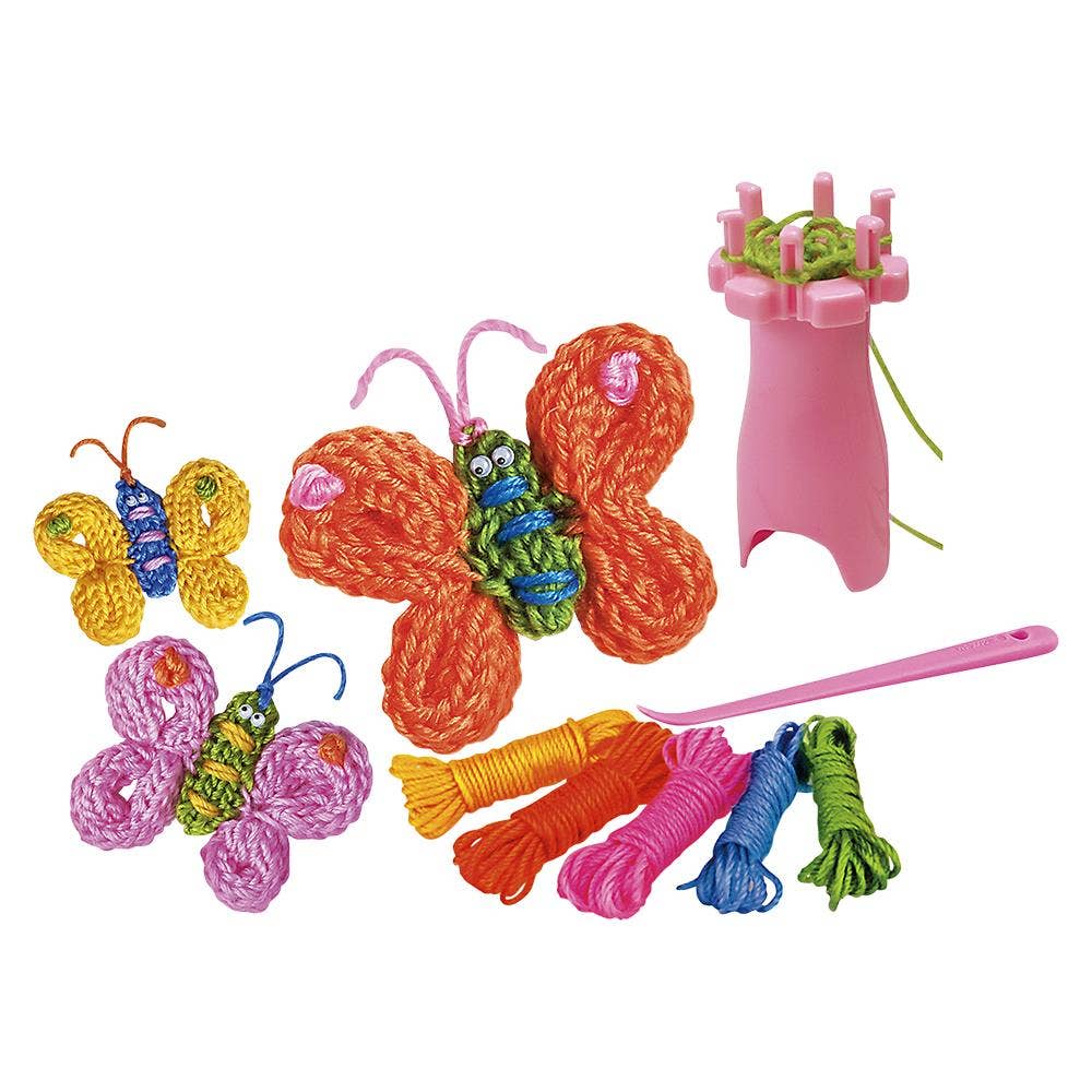Little Craft/French Knit Butterfly Kit
