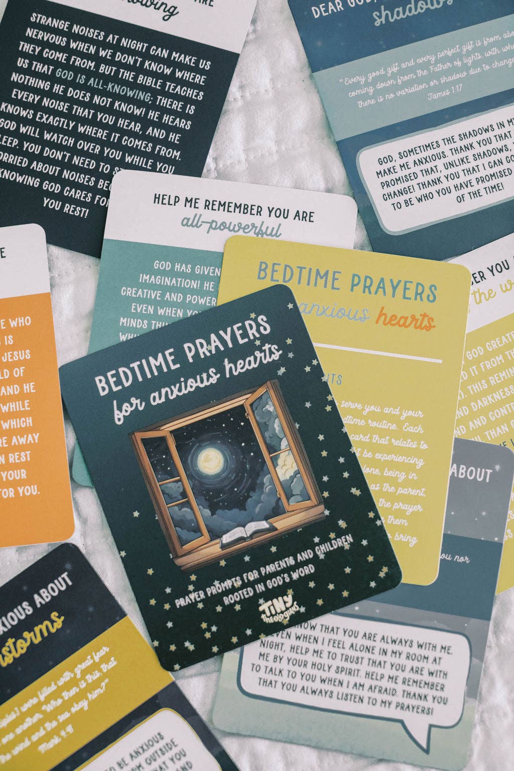 Bedtime Prayers for Anxious Hearts