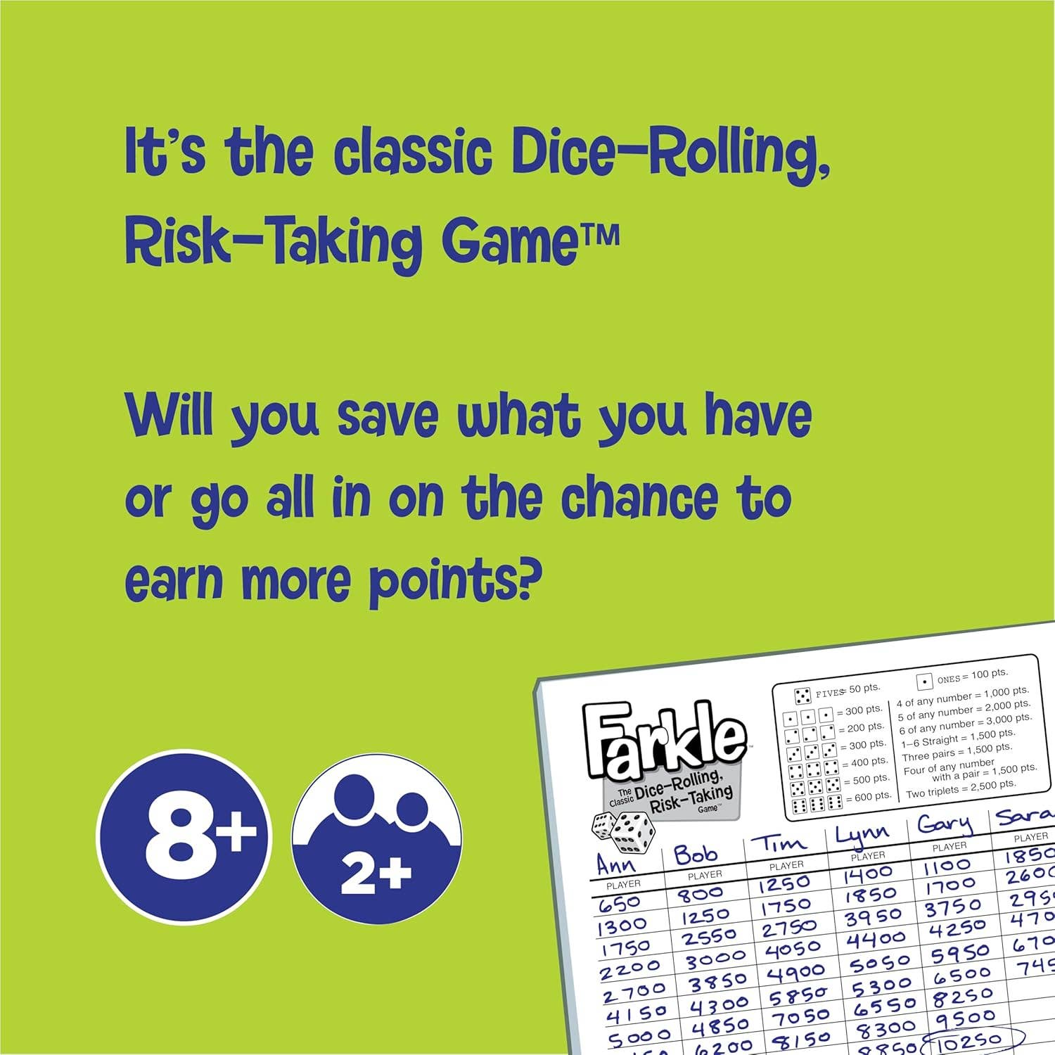 Farkle Classic Dice Game