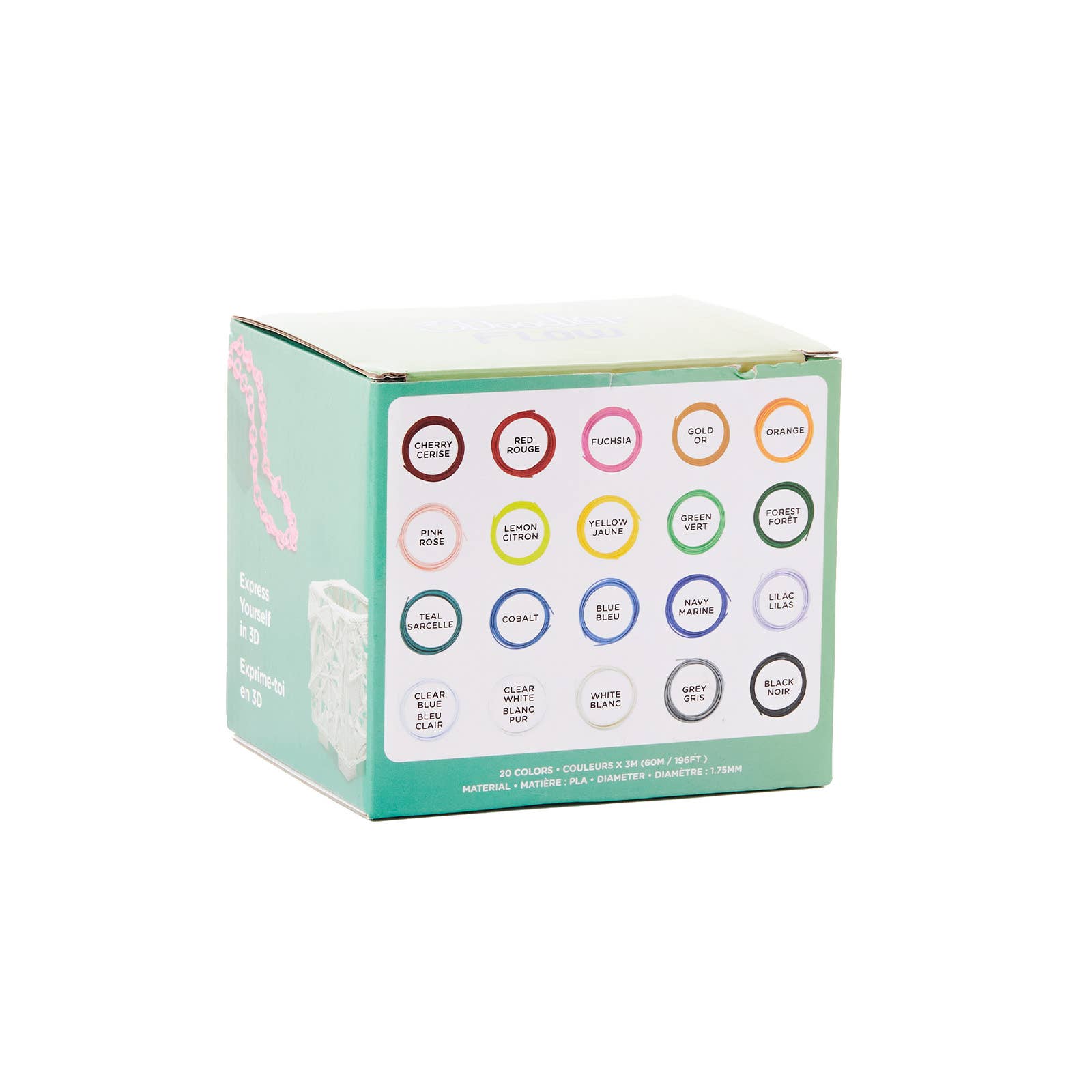 3Doodler Flow Plastic Filament Refill Box (1.75mm)