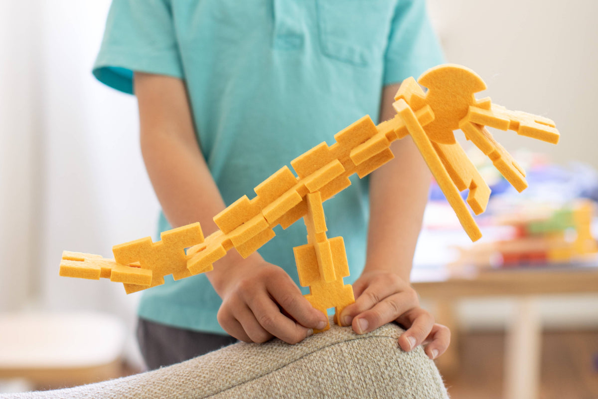 Interlocking Block Assortment Interlocking Blocks - Classic Set – Foundations Kids