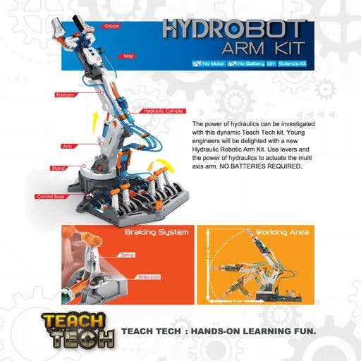 Teach Tech HydroBot Arm Kit