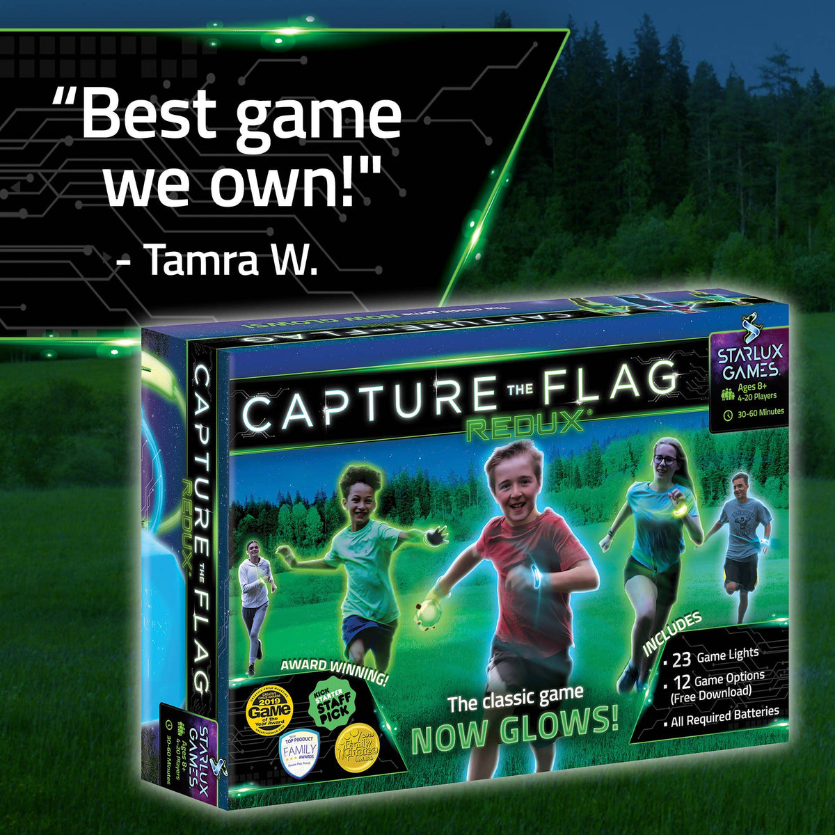 Capture the Flag REDUX - A Glow in the Dark Outdoor Game