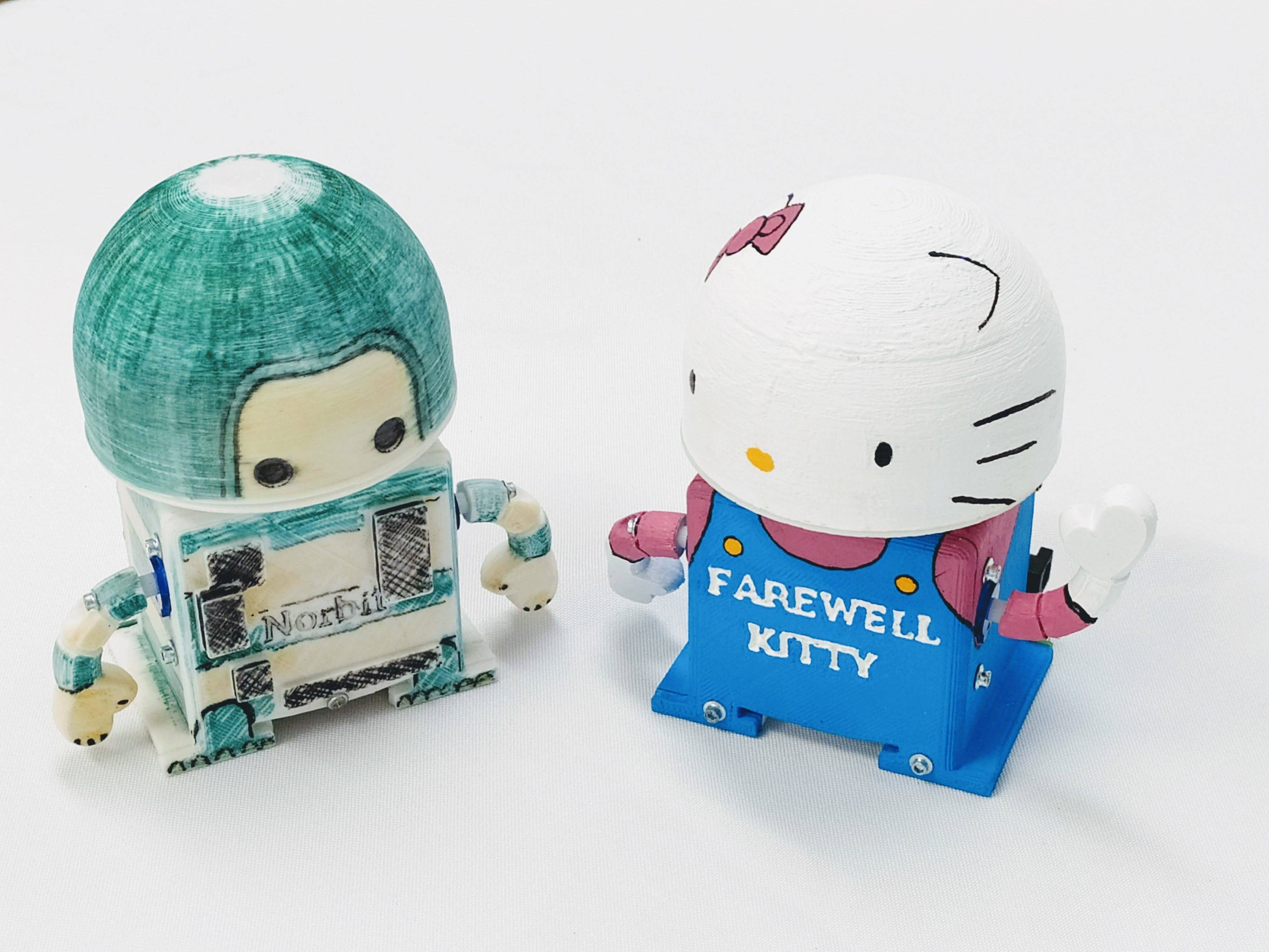 Barnabas-Bot: Arduino-Compatible 3-D Printed Robot Kit (Ages 9-12)