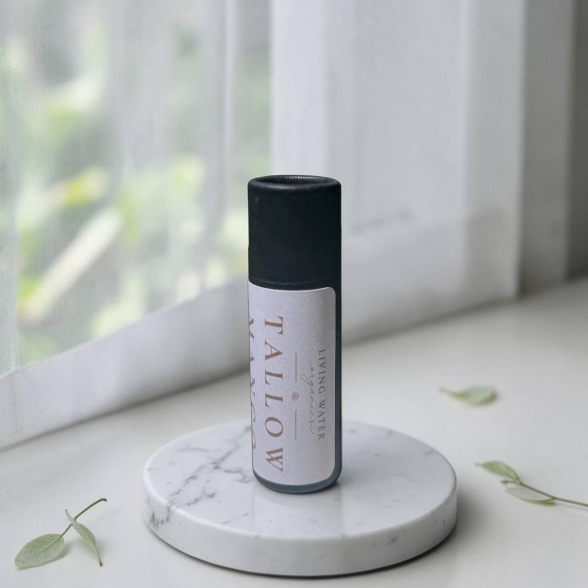 Tallow and Mango Butter Lip Balm (Unscented)