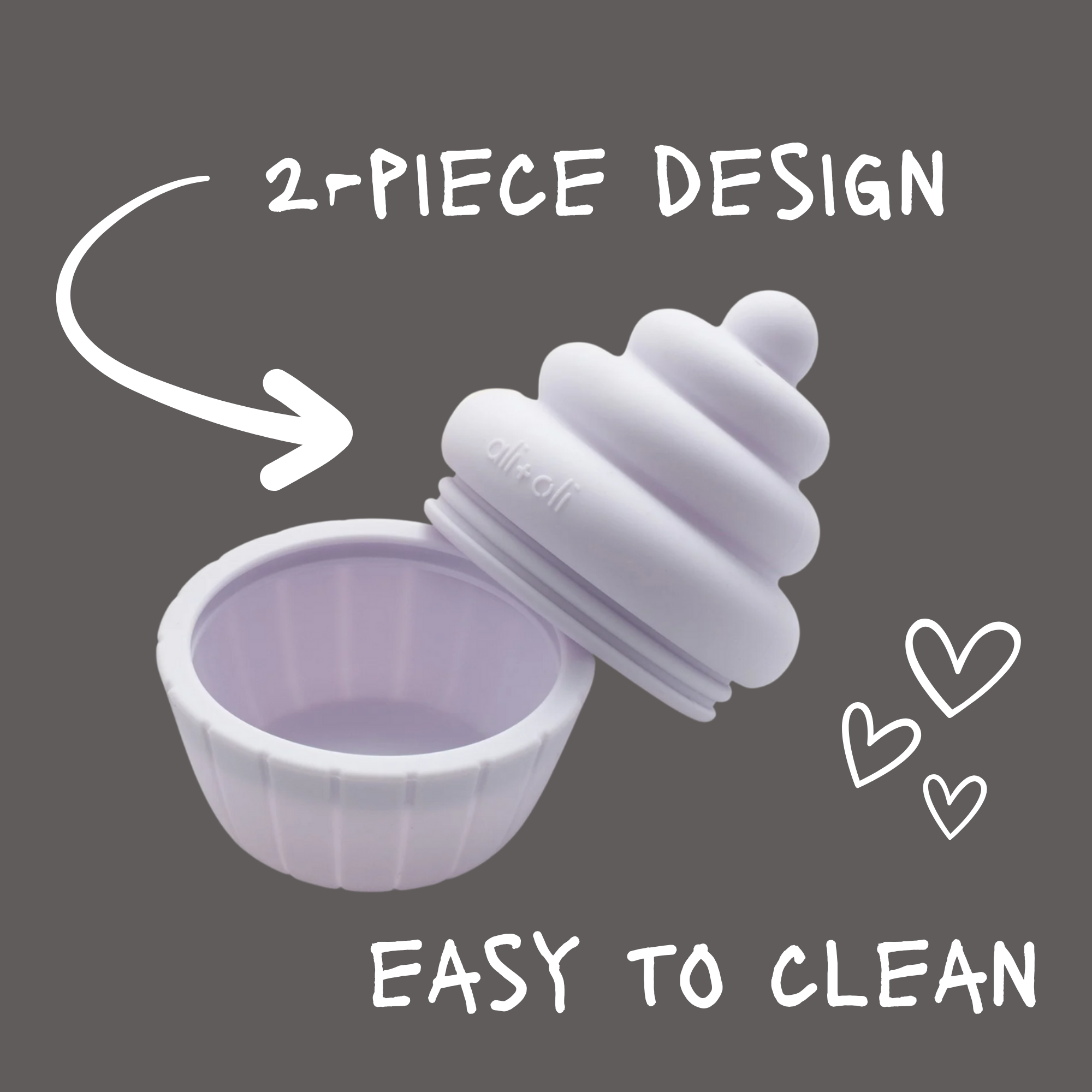 Ali+Oli (3pc) Bath Toy Set (Unicorn)