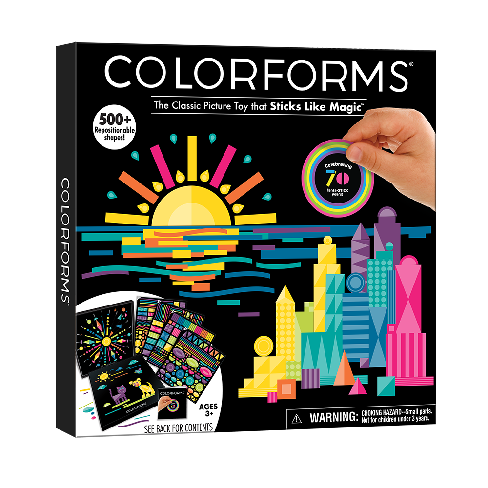 Colorforms Stickers for Kids 70th Anniversary Box Set