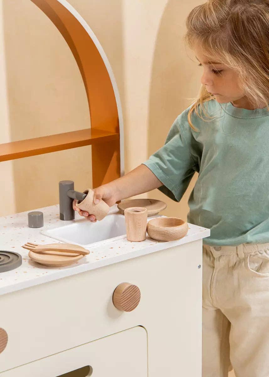 Wooden Kitchen Playset