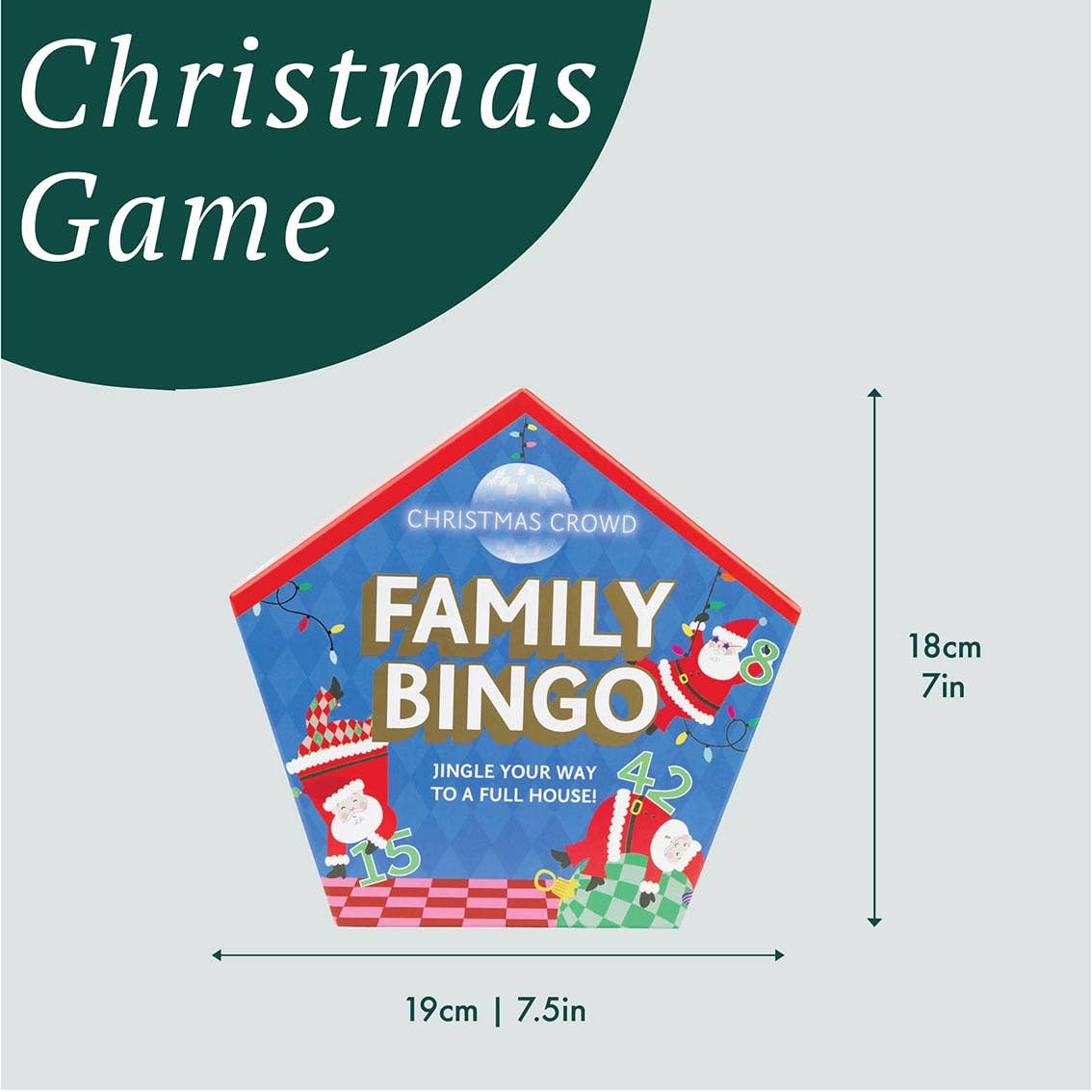 Santa Family Bingo Game | Christmas Games |