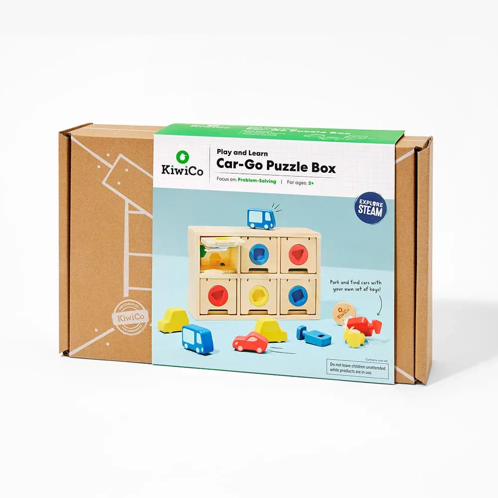 Car-Go Puzzle Box Matching Shape Toy for Kids