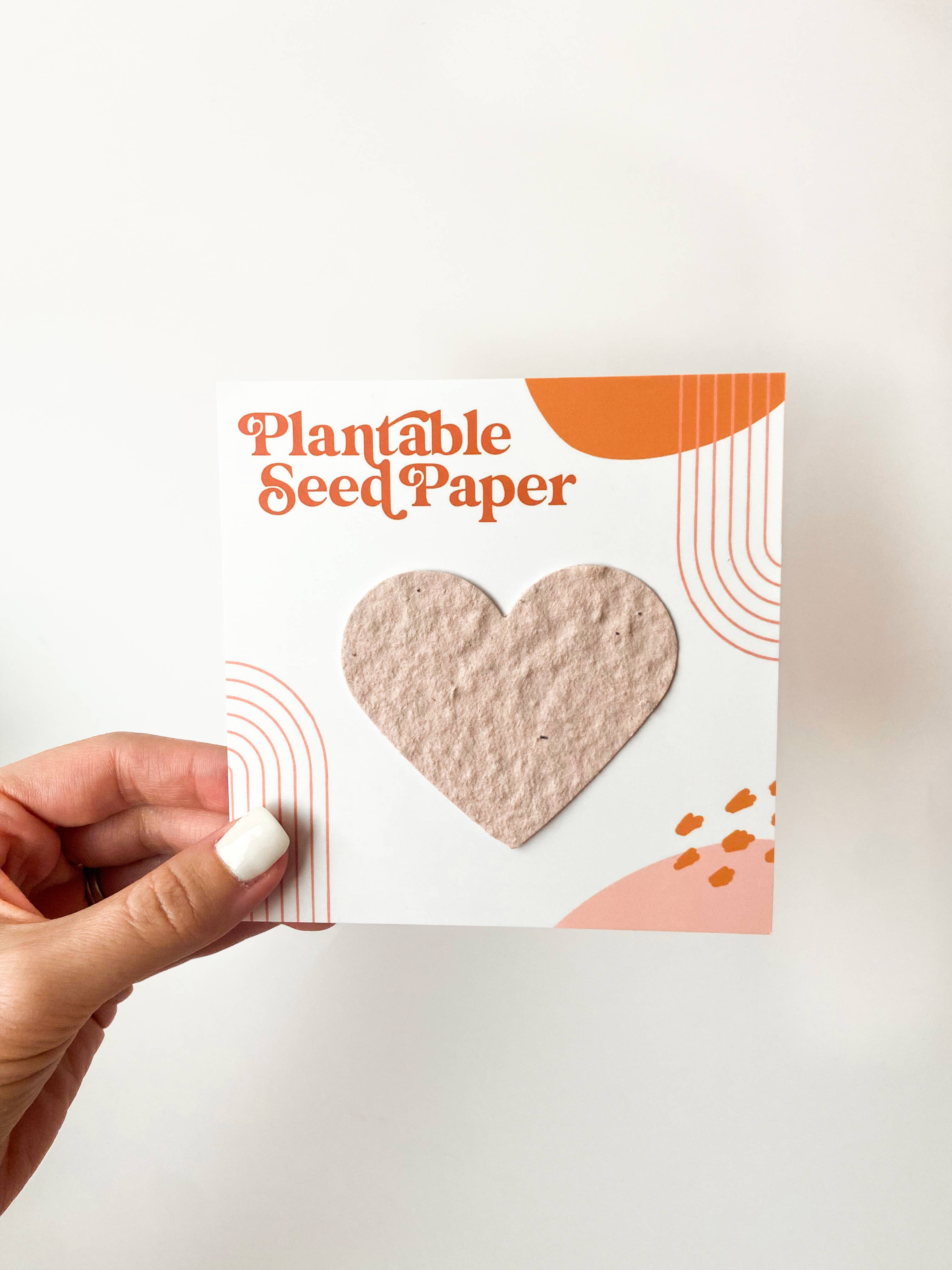 Seed Heart Paper Card