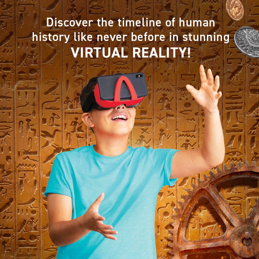 Virtual Reality Discovery Gift Set with DK Book - History!