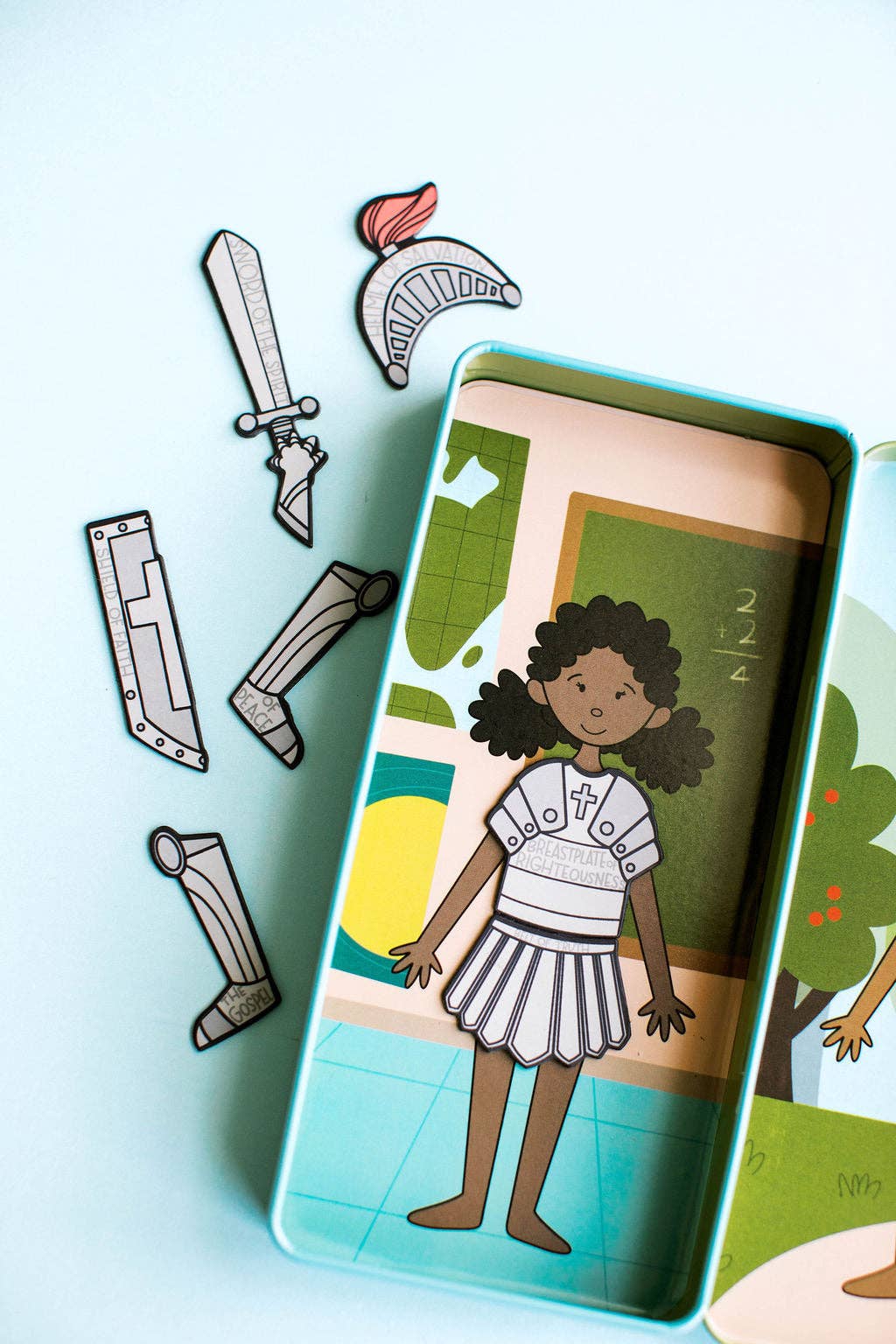 Armor of God Dress-Me Magnetic Tin