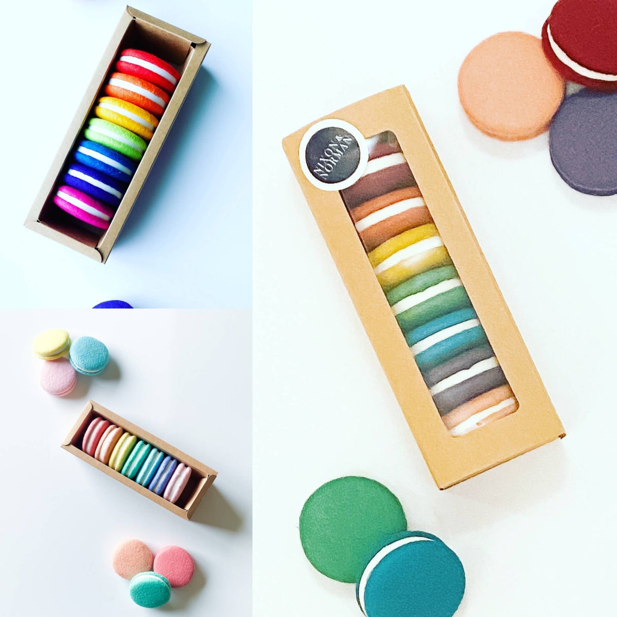 Felt Macarons