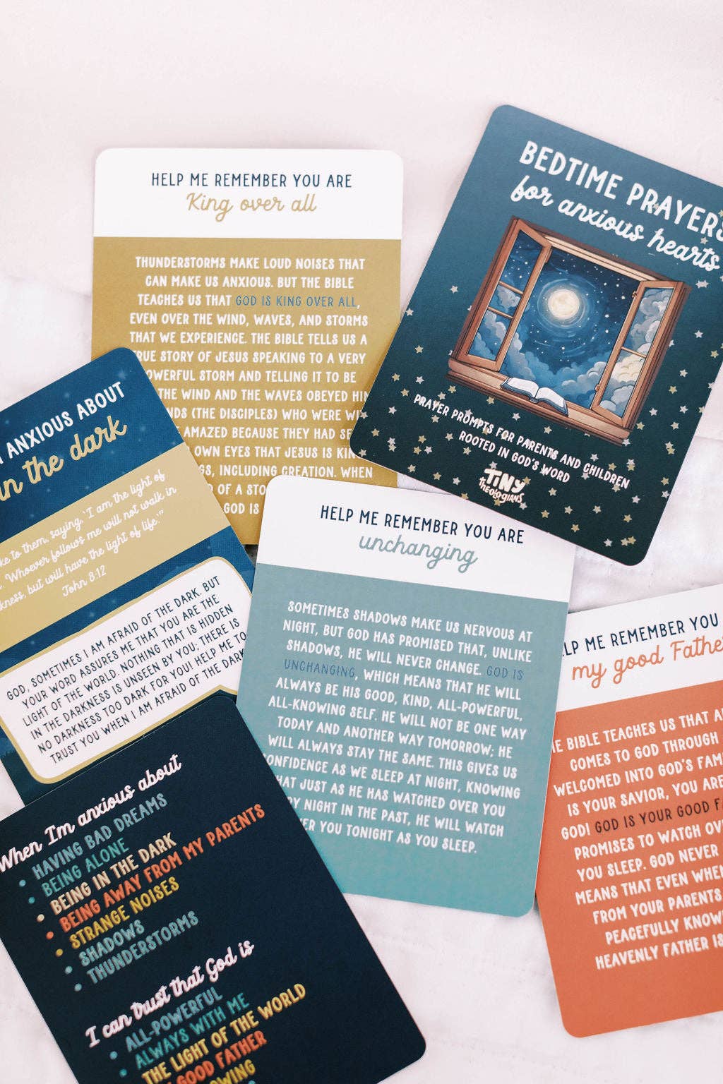 Bedtime Prayers for Anxious Hearts