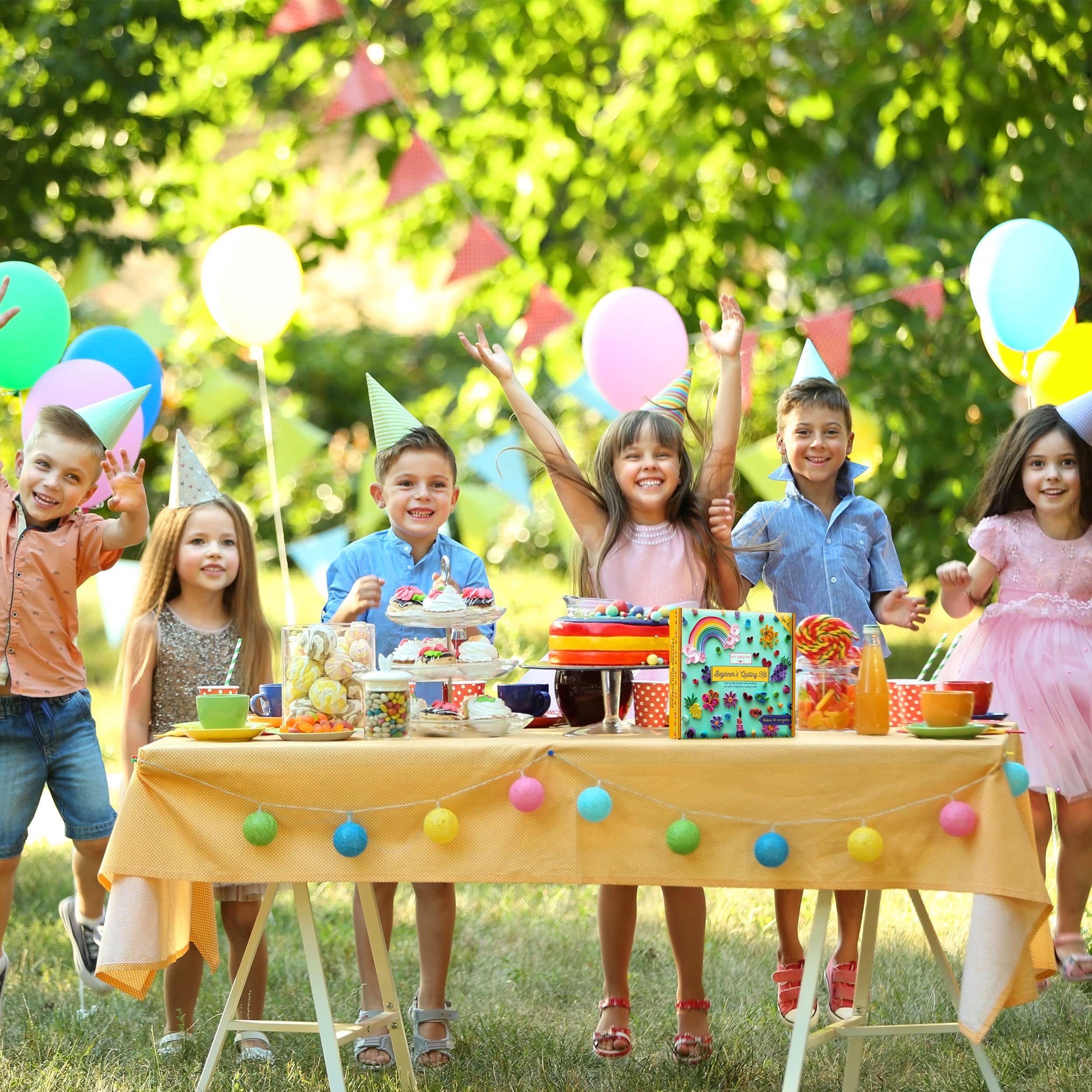 Beginner's Quilling Kit - DIY Craft Kit for Kids + Adults