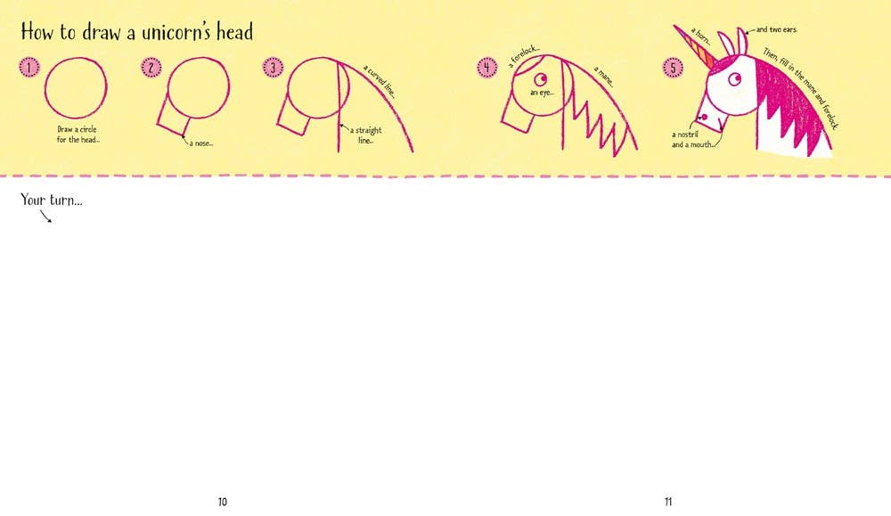 Step-By-Step Drawing Horses And Ponies : Usborne