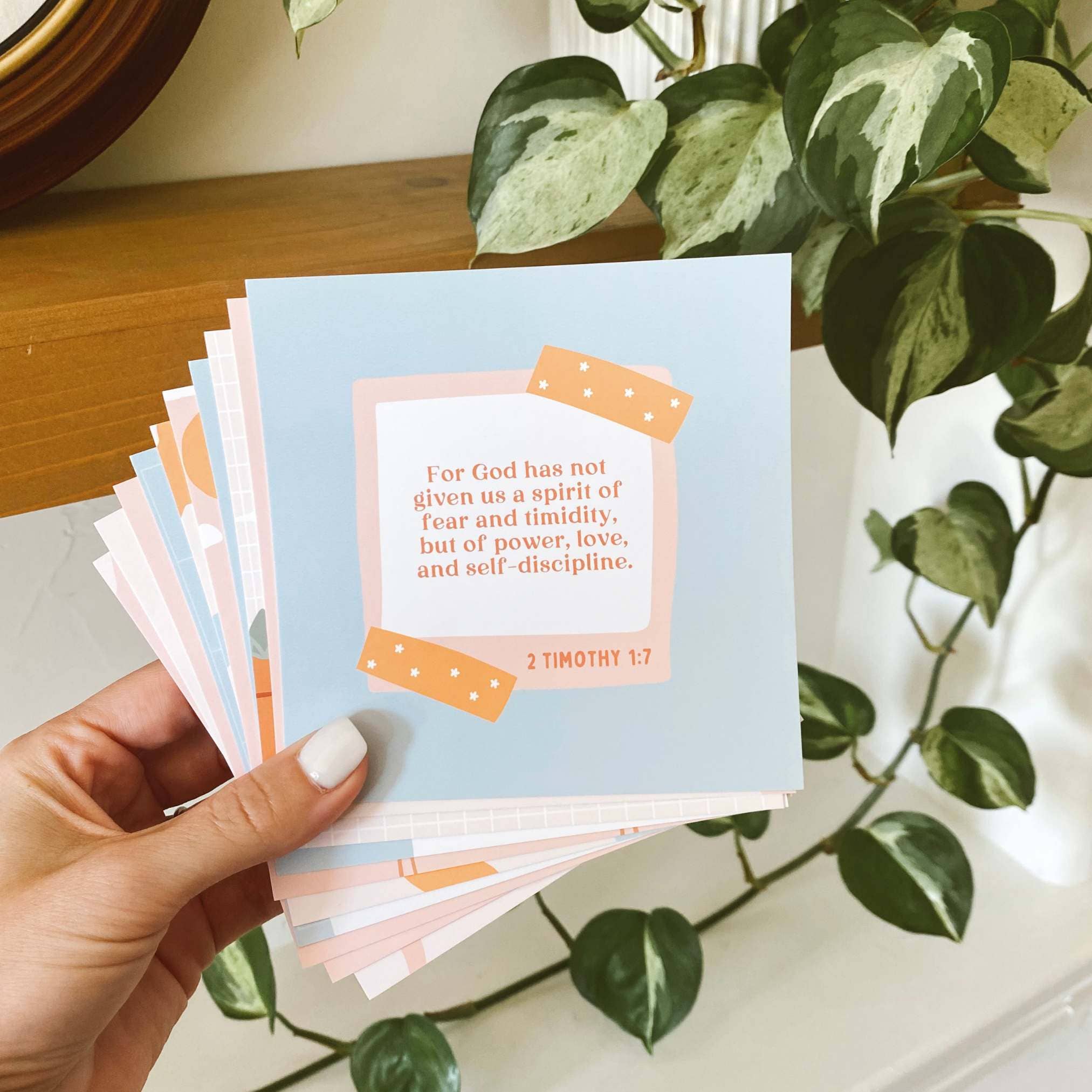 Fear & Anxiety Bible Verse Cards