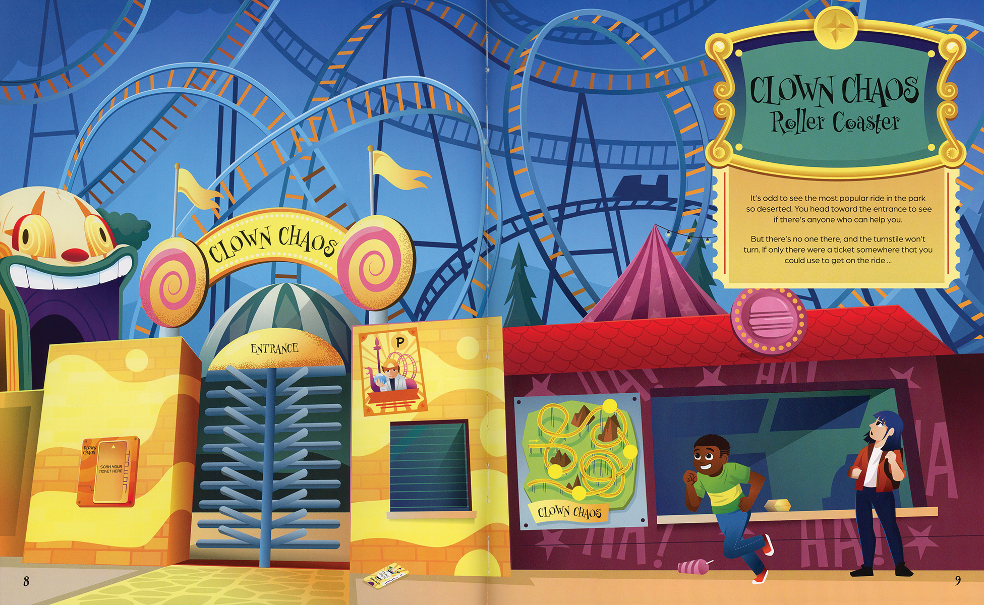 Escape Room: Can You Escape the Theme Park?