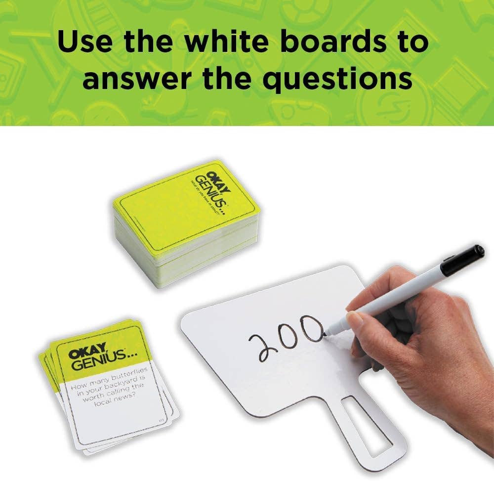 Okay Genius Card Game Questions