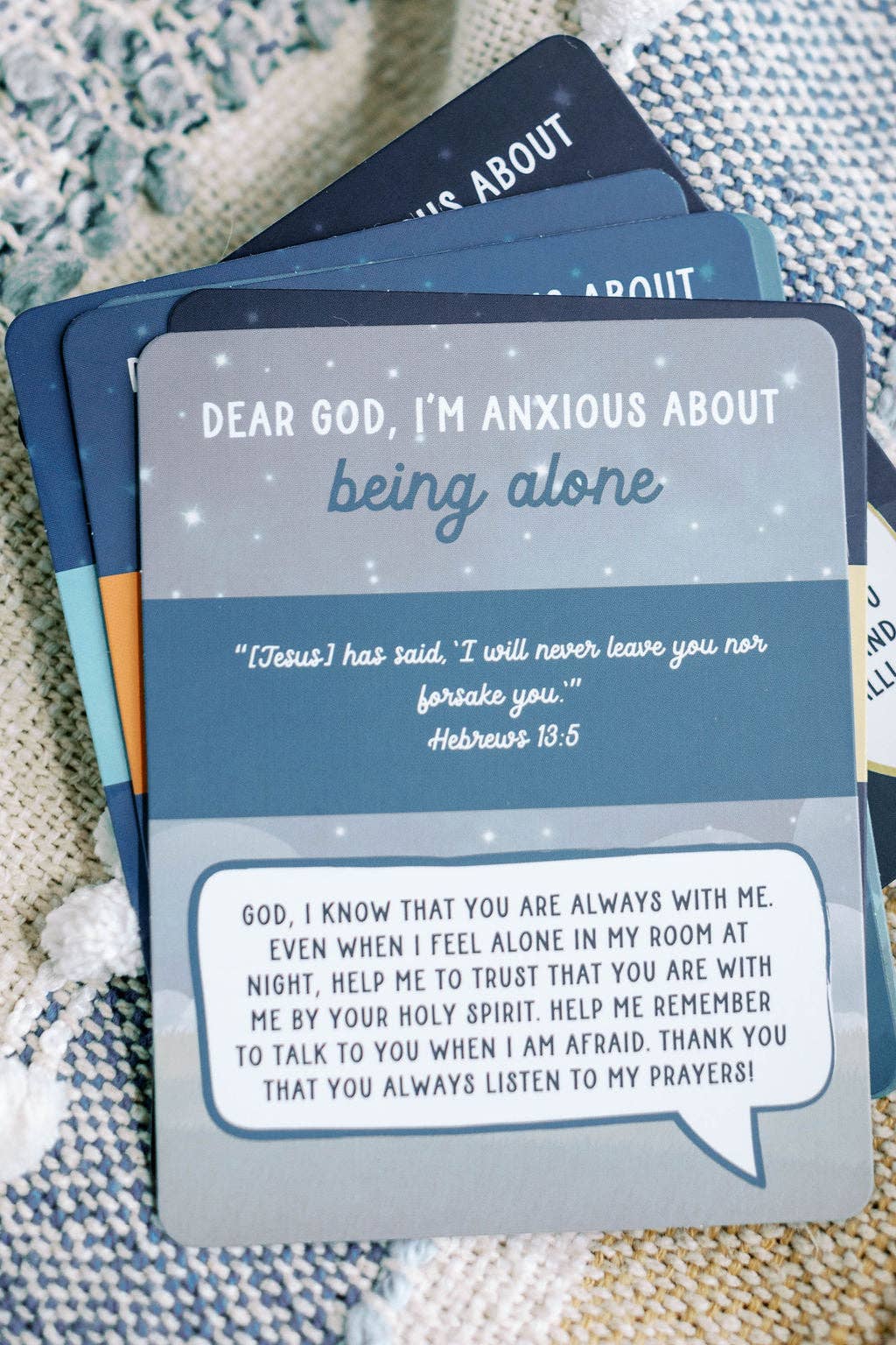 Bedtime Prayers for Anxious Hearts