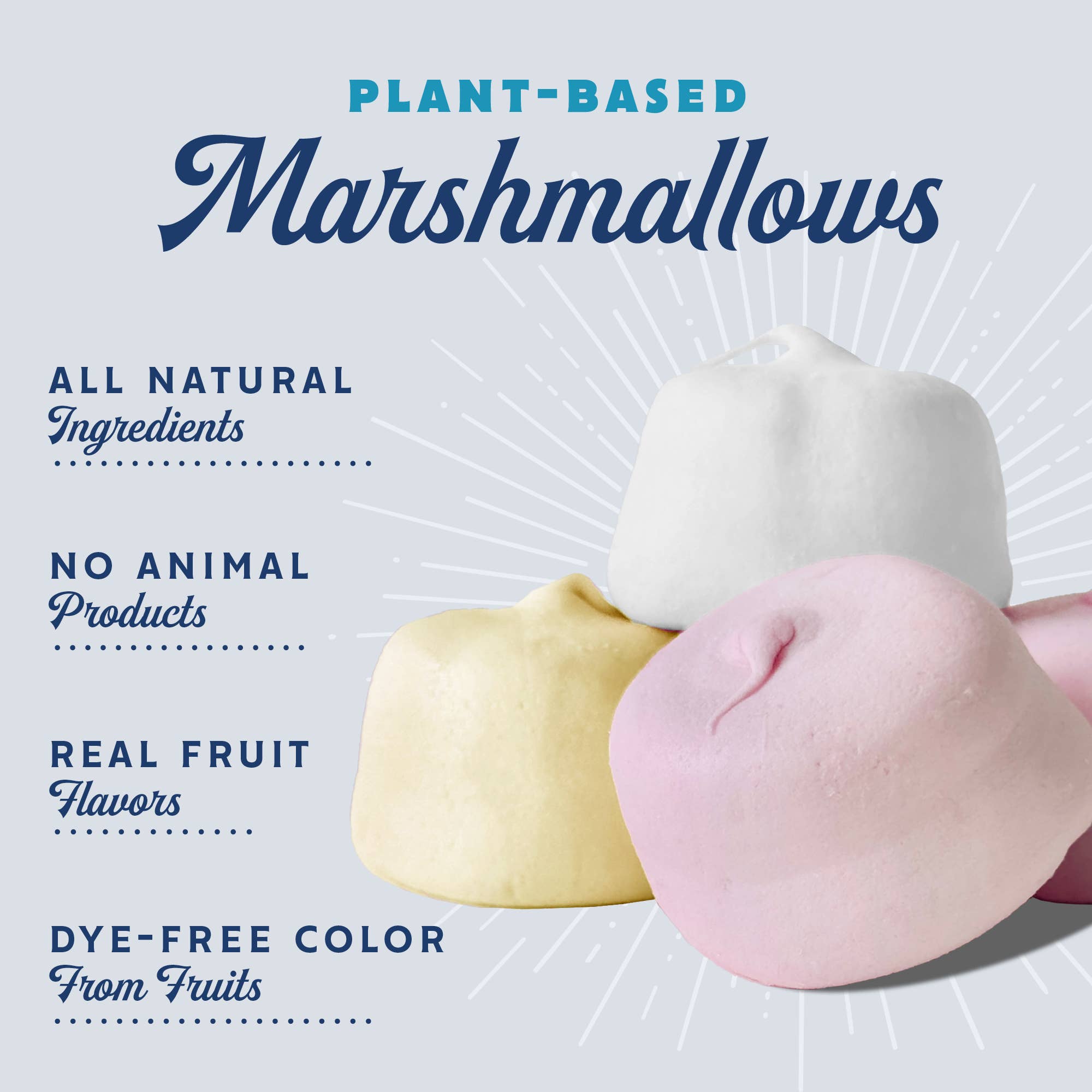 Vegan Marshmallows -Lemon Meringue Pie ,Kosher, Gluten Free