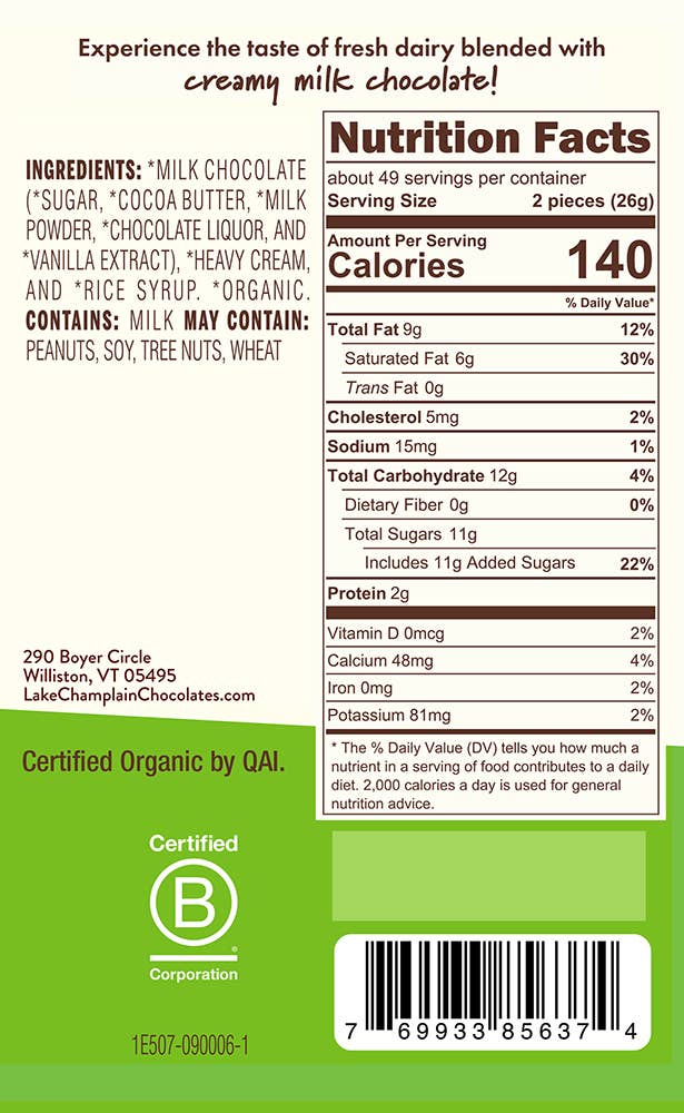 Easter Egg Dispenser, Milk Chocolate Truffle, Organic