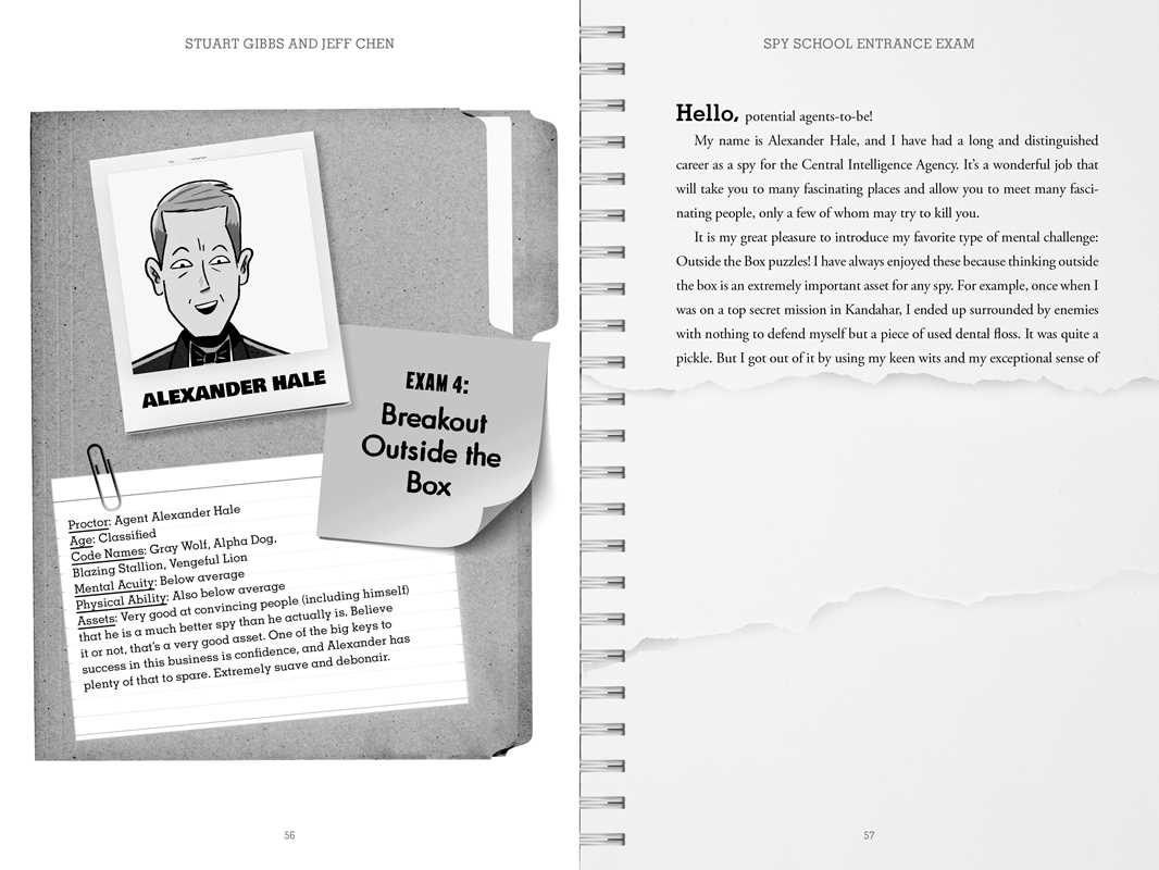 Spy School Entrance Exam by Stuart Gibbs