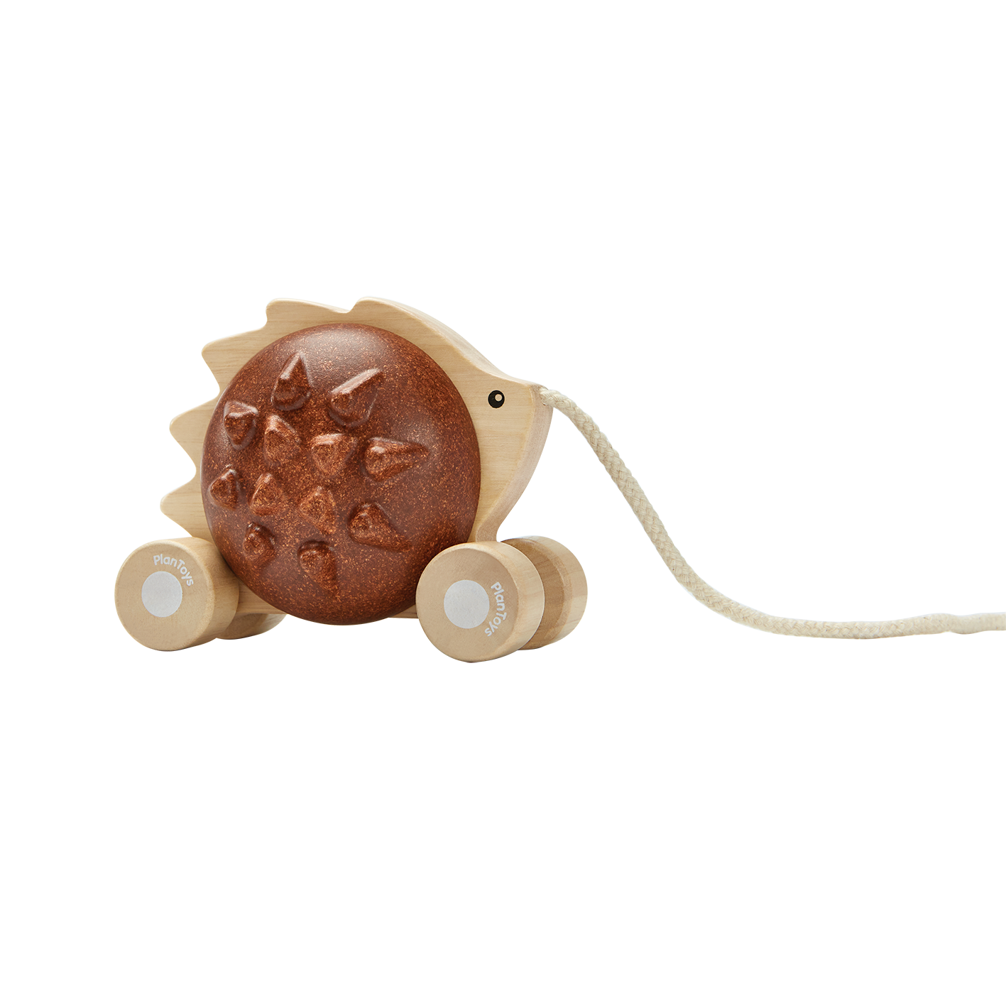 Pull-Along Hedgehog - Brown