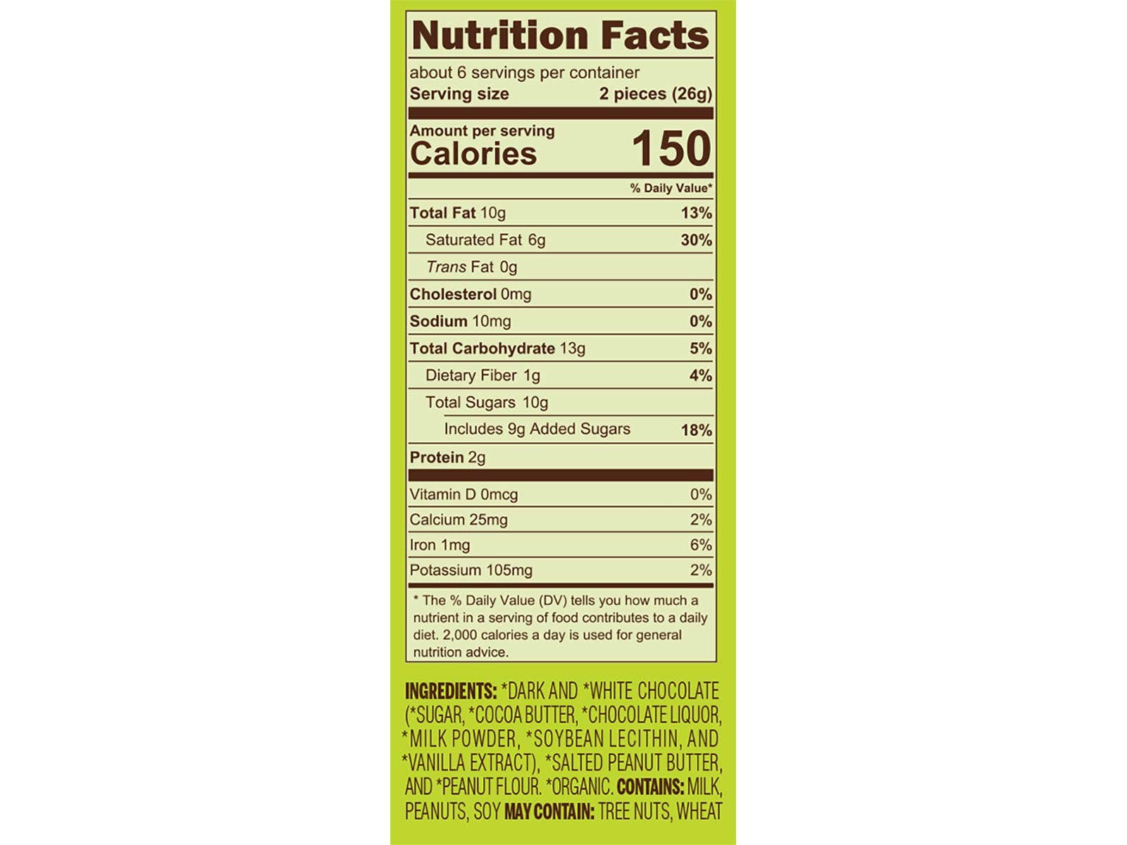 Easter Egg Peanut Butter, Dark Chocolate, Organic