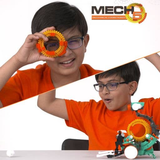 Teach Tech Mech 5, Mechanical Coding Robot Kit